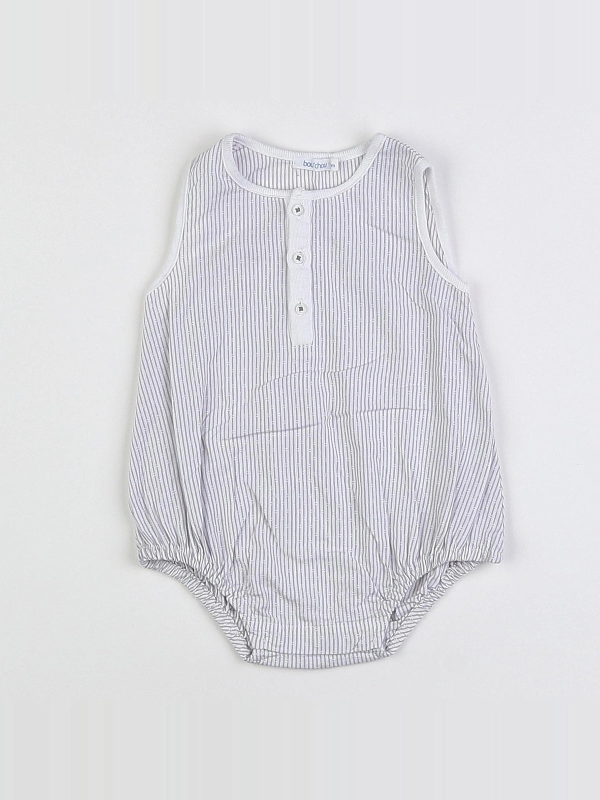 Boutchou - combinaison gris - 3 mois