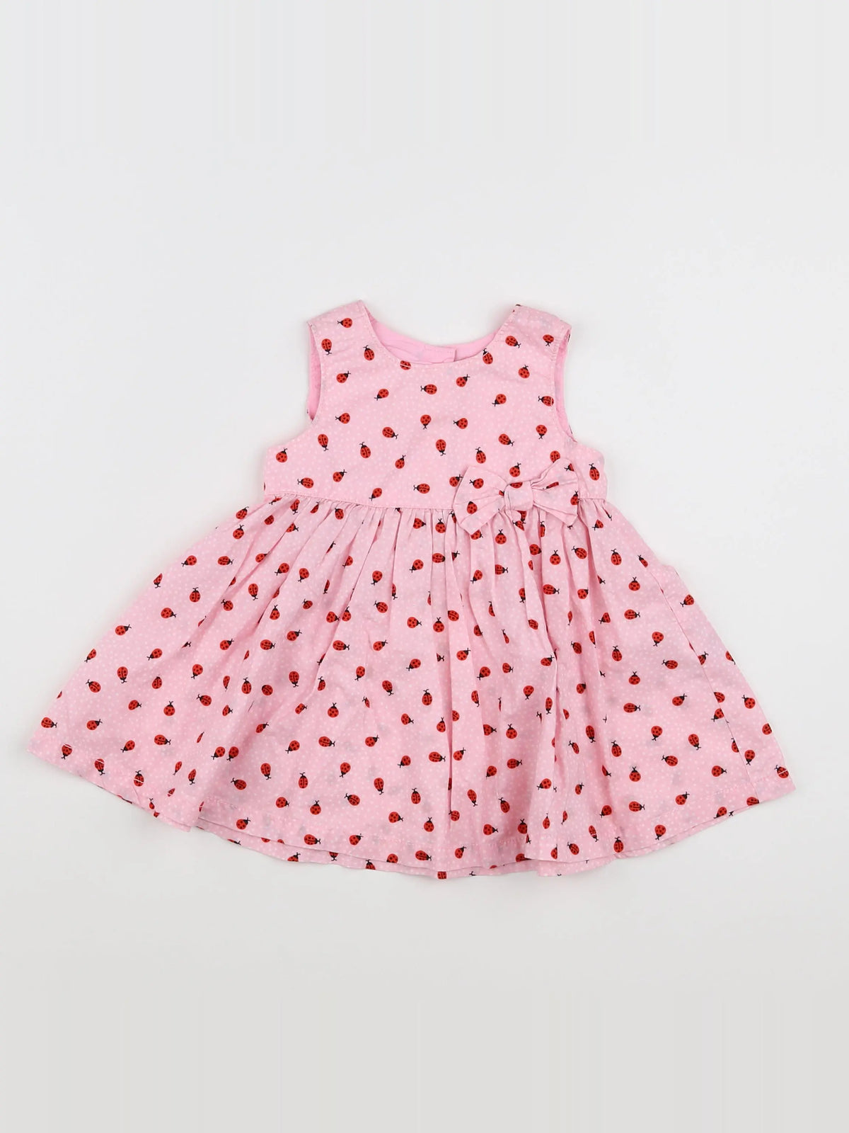 H&M - robe blanc, rose - 1/3 mois