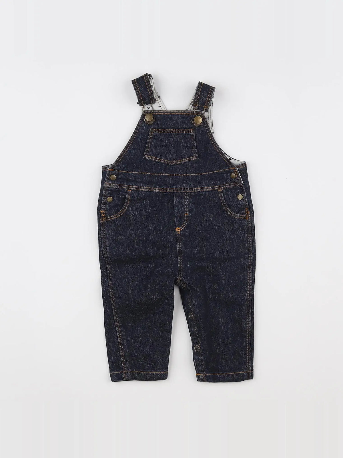 Petit Bateau - salopette bleu - 3 mois