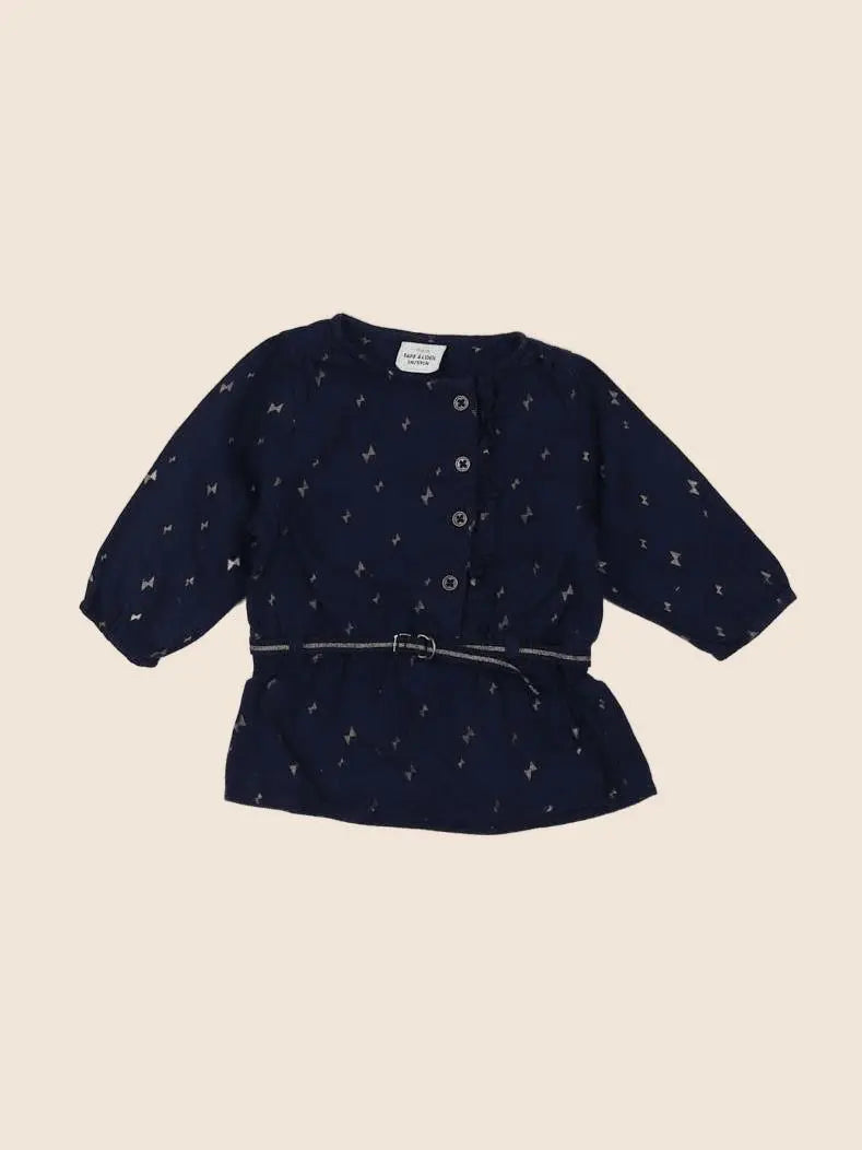 Tape à l'oeil - robe bleu - 3 mois