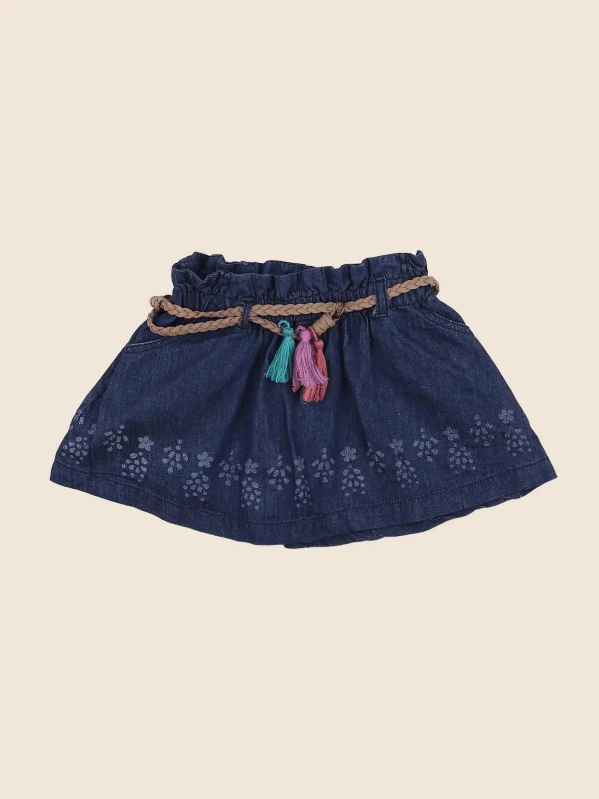 Vertbaudet - jupe bleu - 2 ans