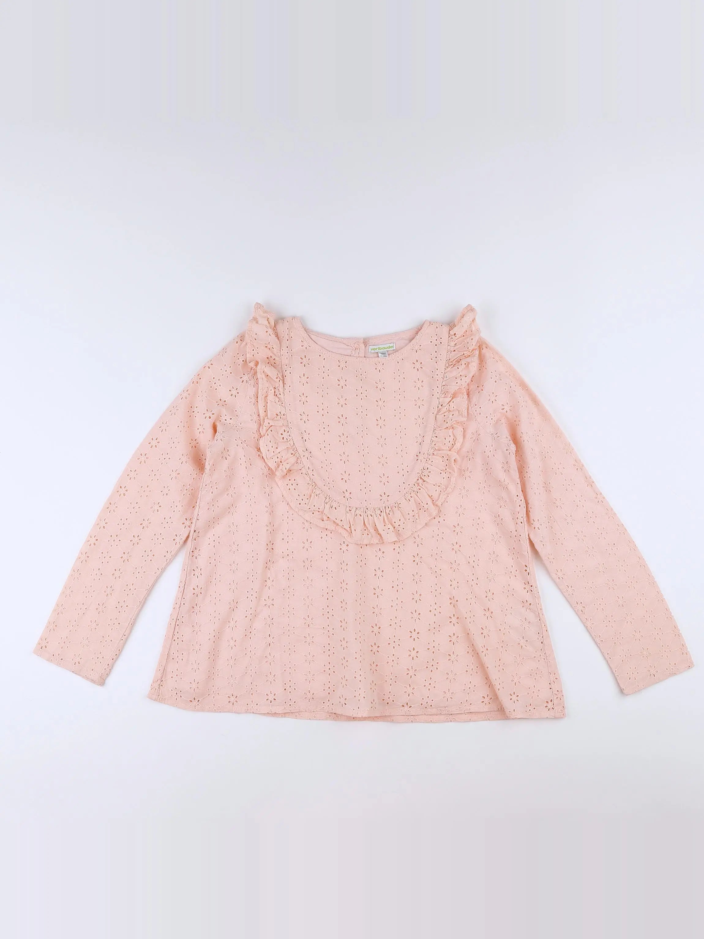 Vertbaudet - blouse rose - 12 ans