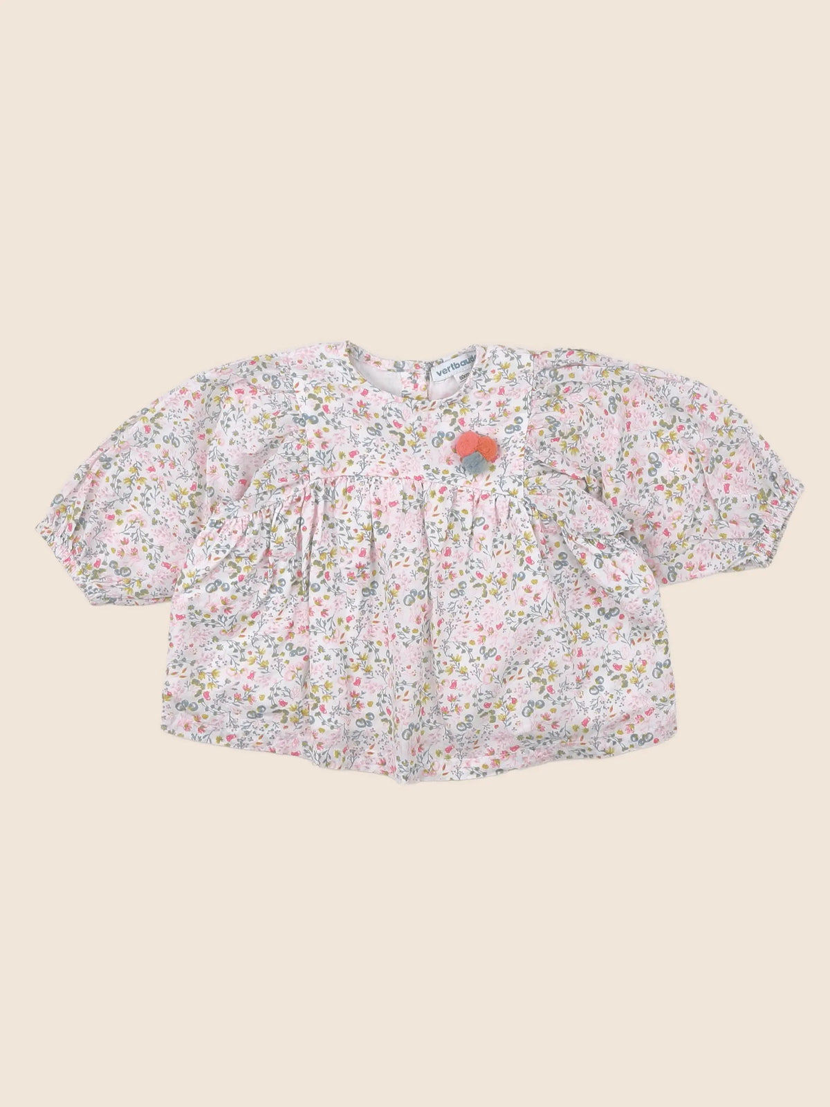 Vertbaudet - blouse rose - 3 mois