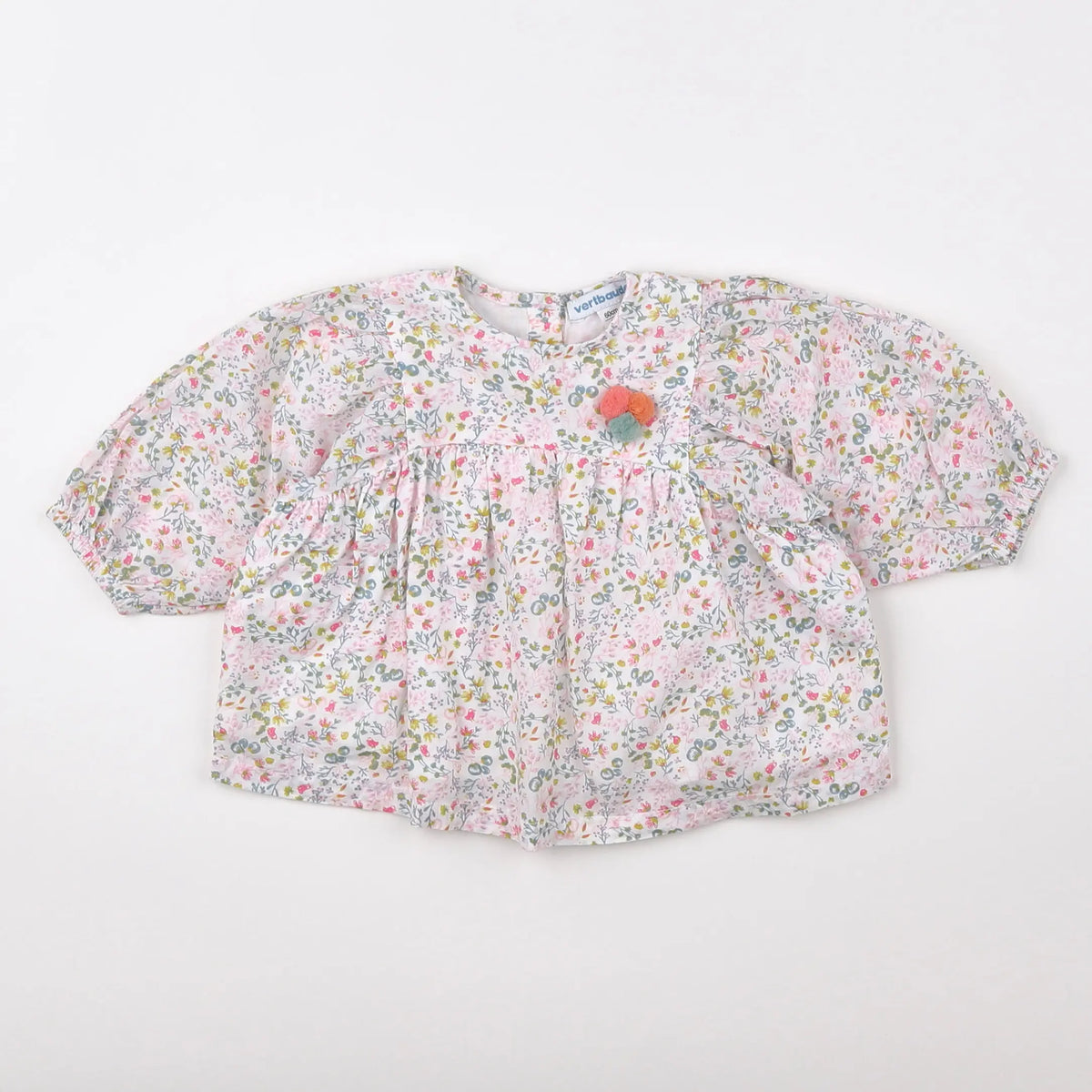 Vertbaudet - blouse rose - 3 mois