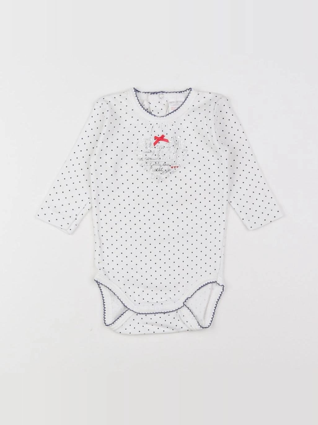 Absorba - body blanc - 3 mois