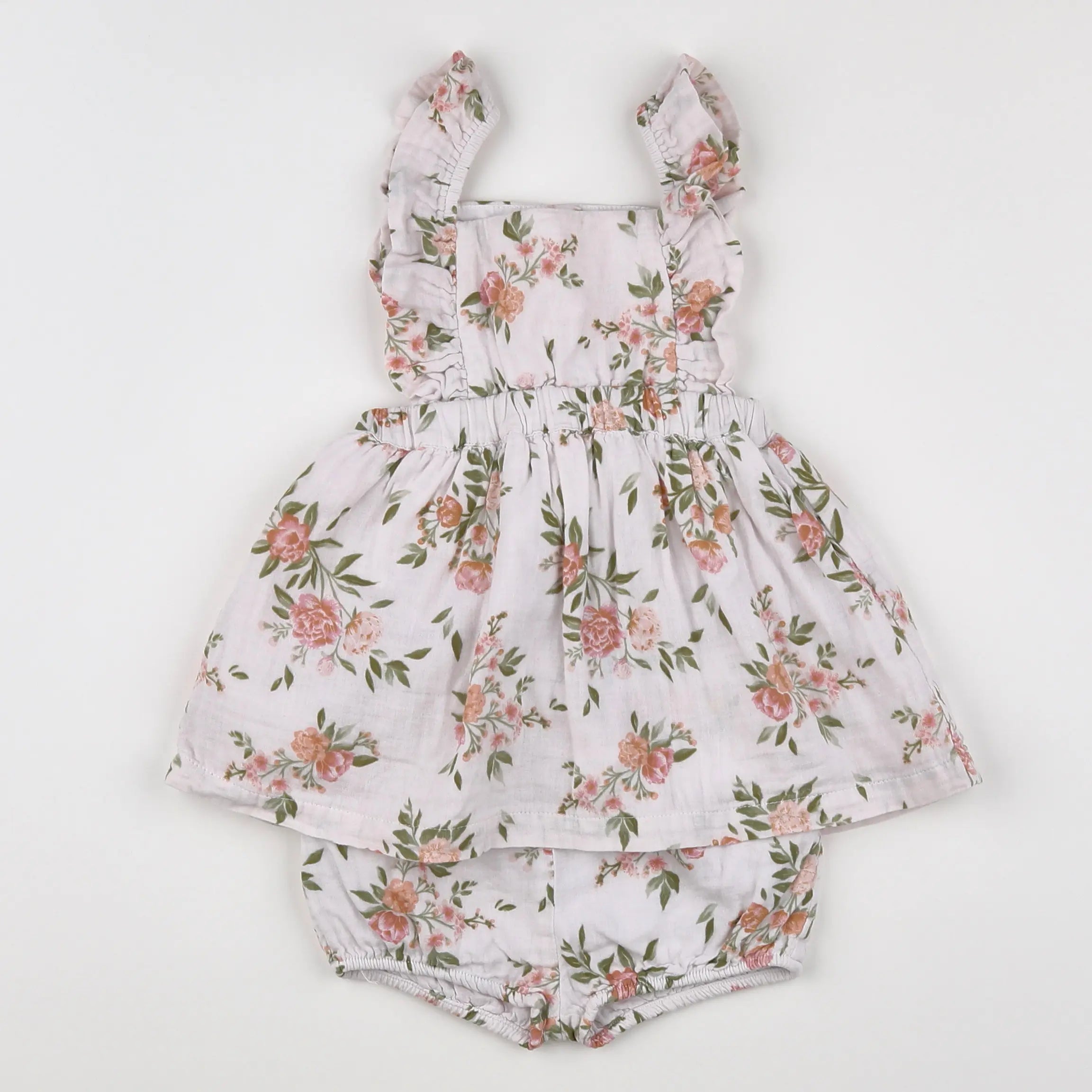 Vertbaudet - robe multicolore - 18 mois