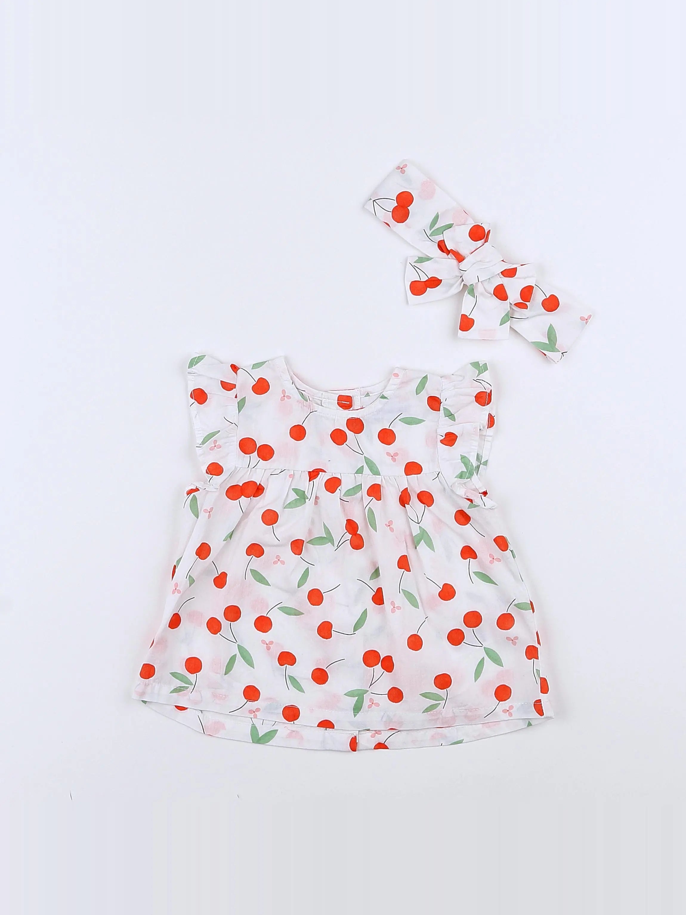 Vertbaudet - blouse blanc - 9 mois