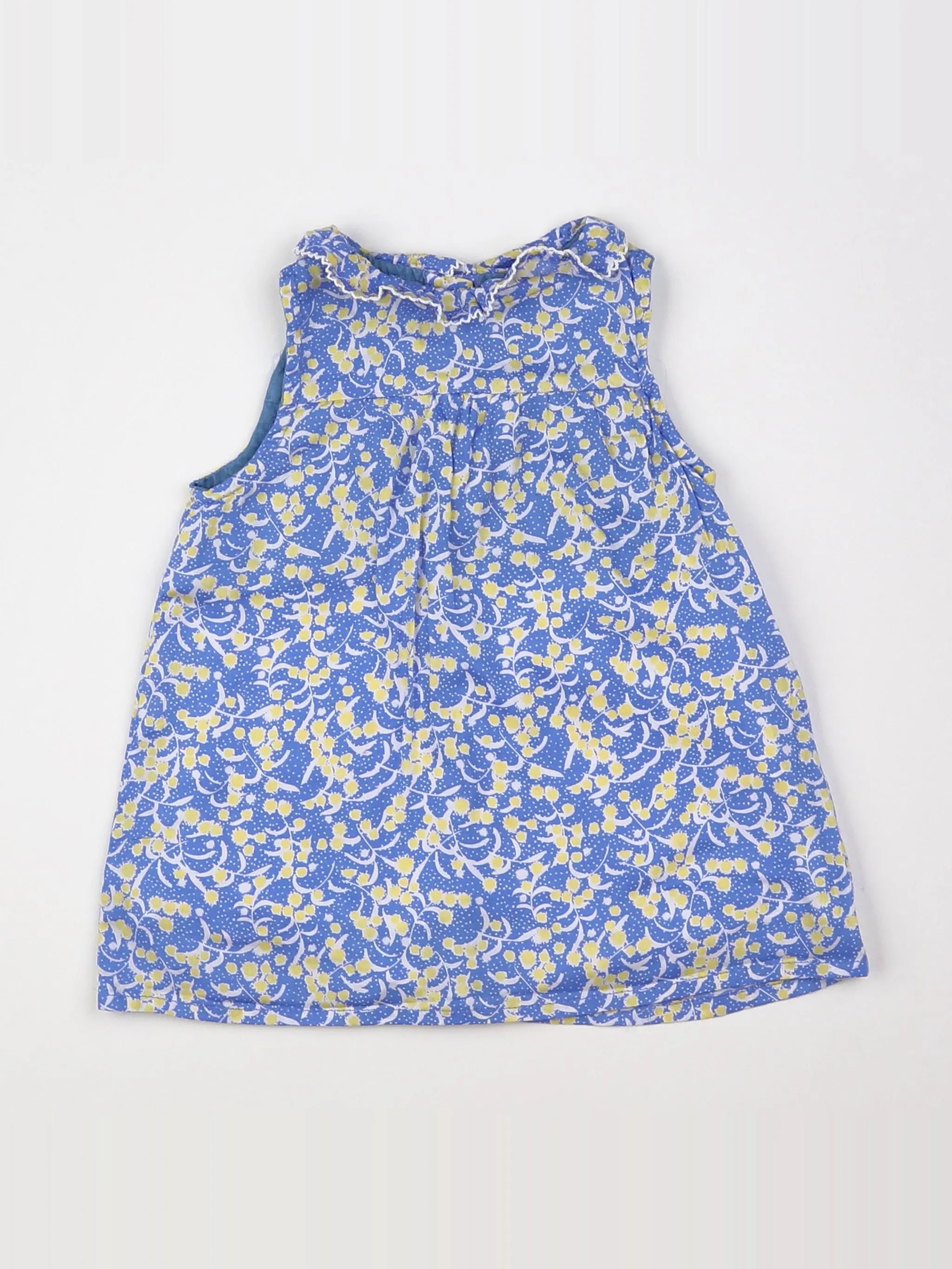 Cadet Rousselle - robe bleu - 3 mois