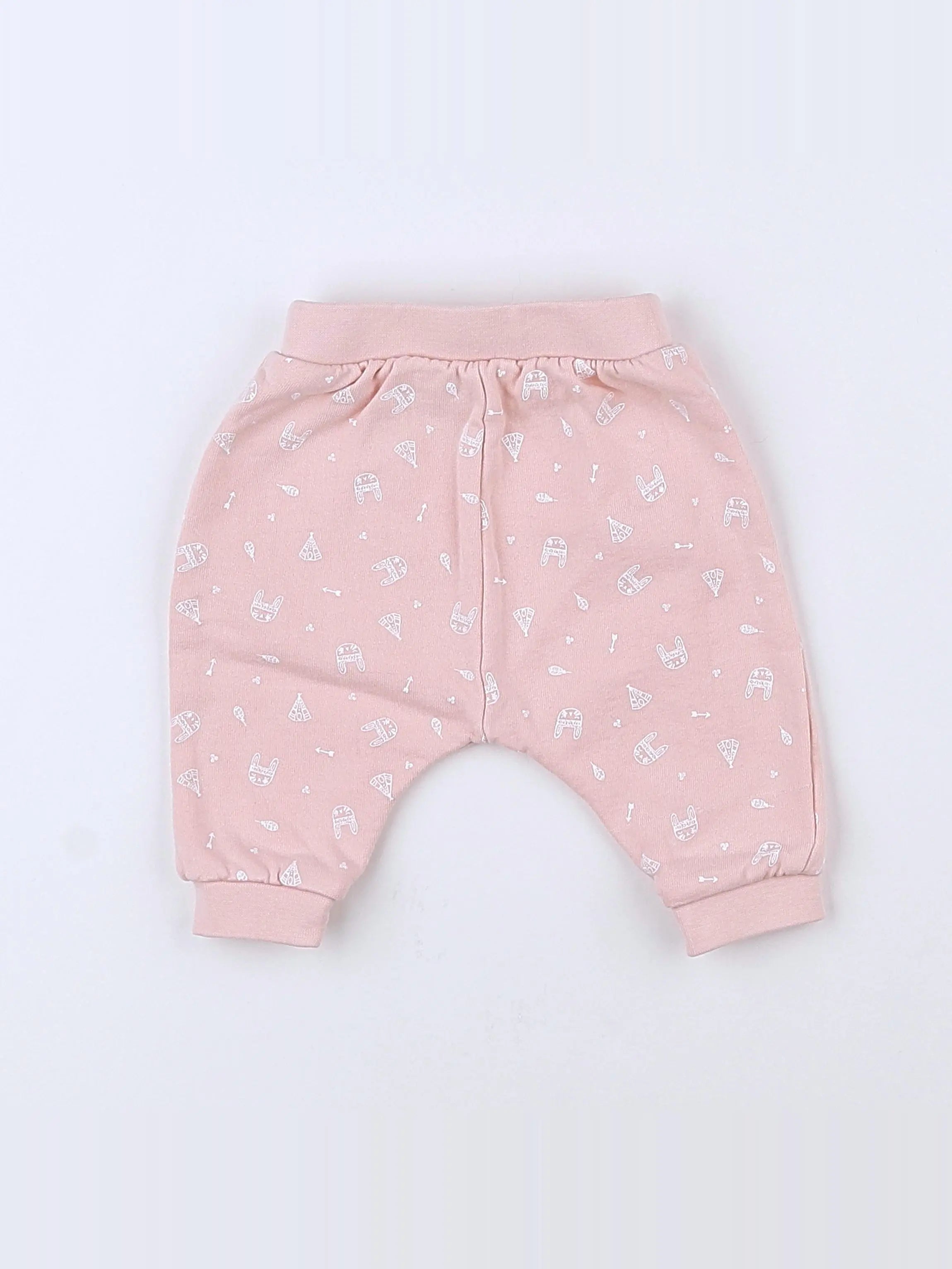 Vertbaudet - jogging rose - 1 mois