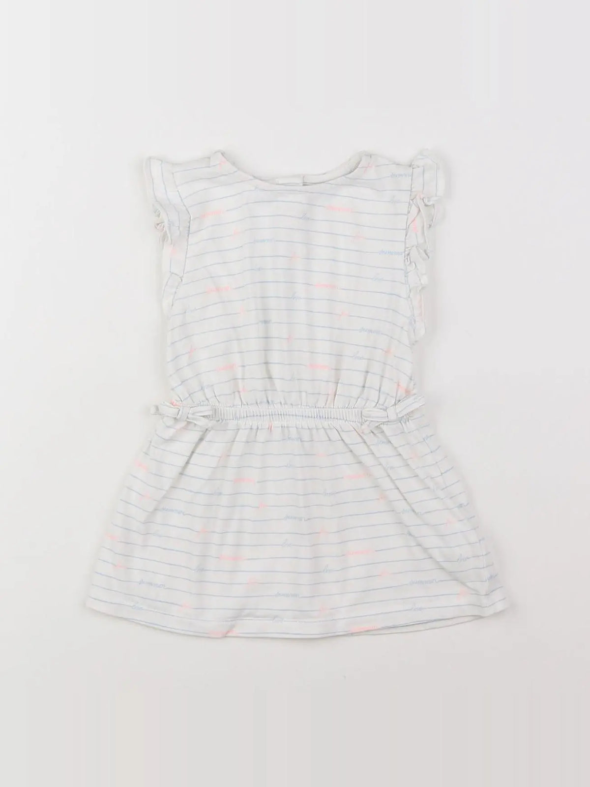 Tape à l'oeil - robe blanc - 12 mois