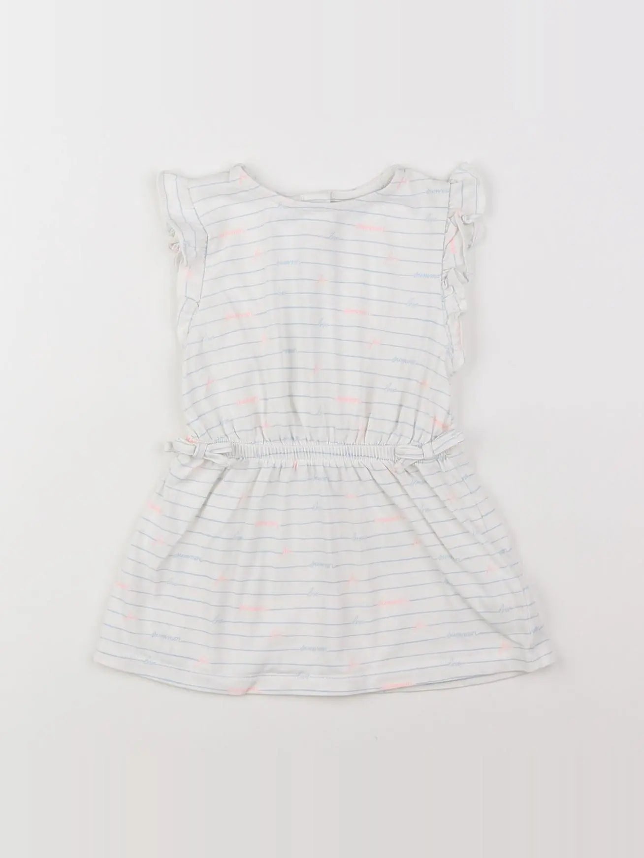 Tape à l'oeil - robe blanc - 12 mois