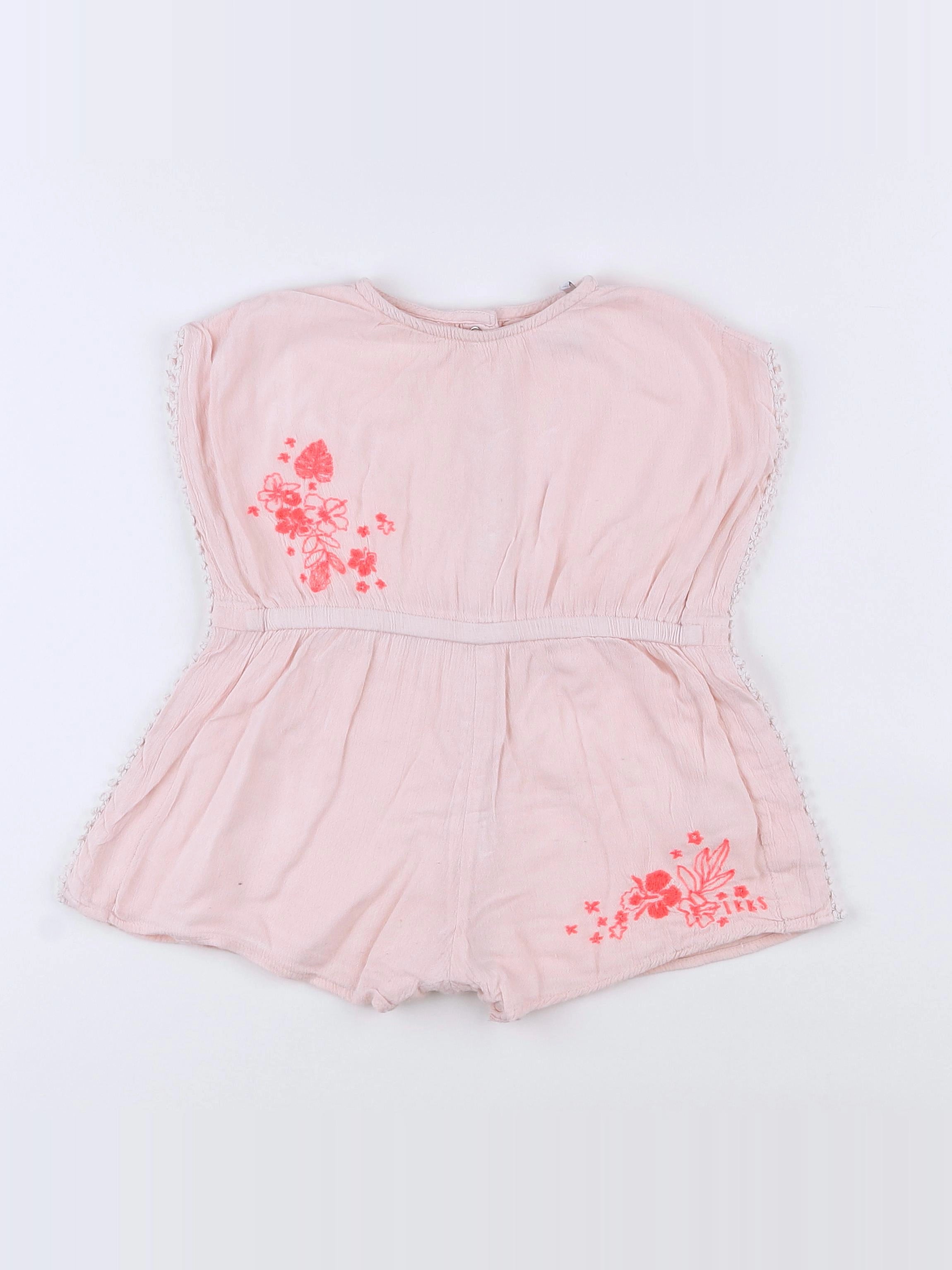 IKKS - combinaison rose - 12 mois