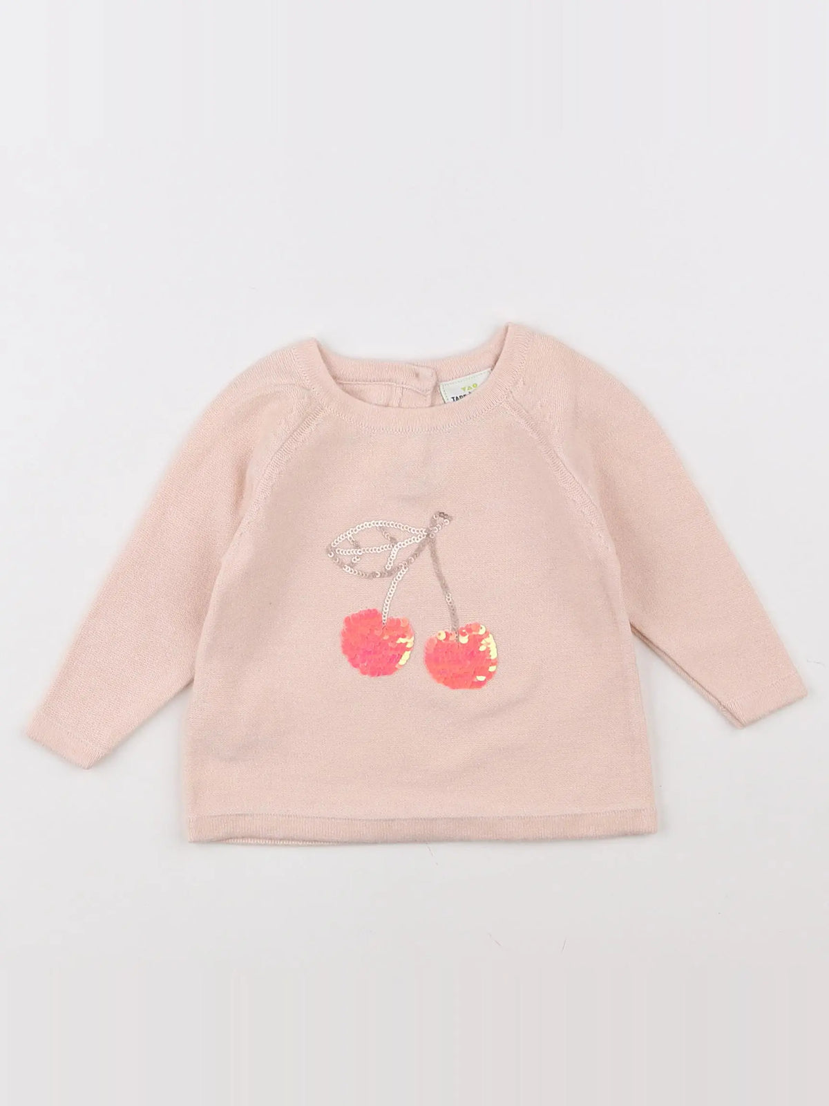 Tape à l'oeil - pull rose - 3 mois