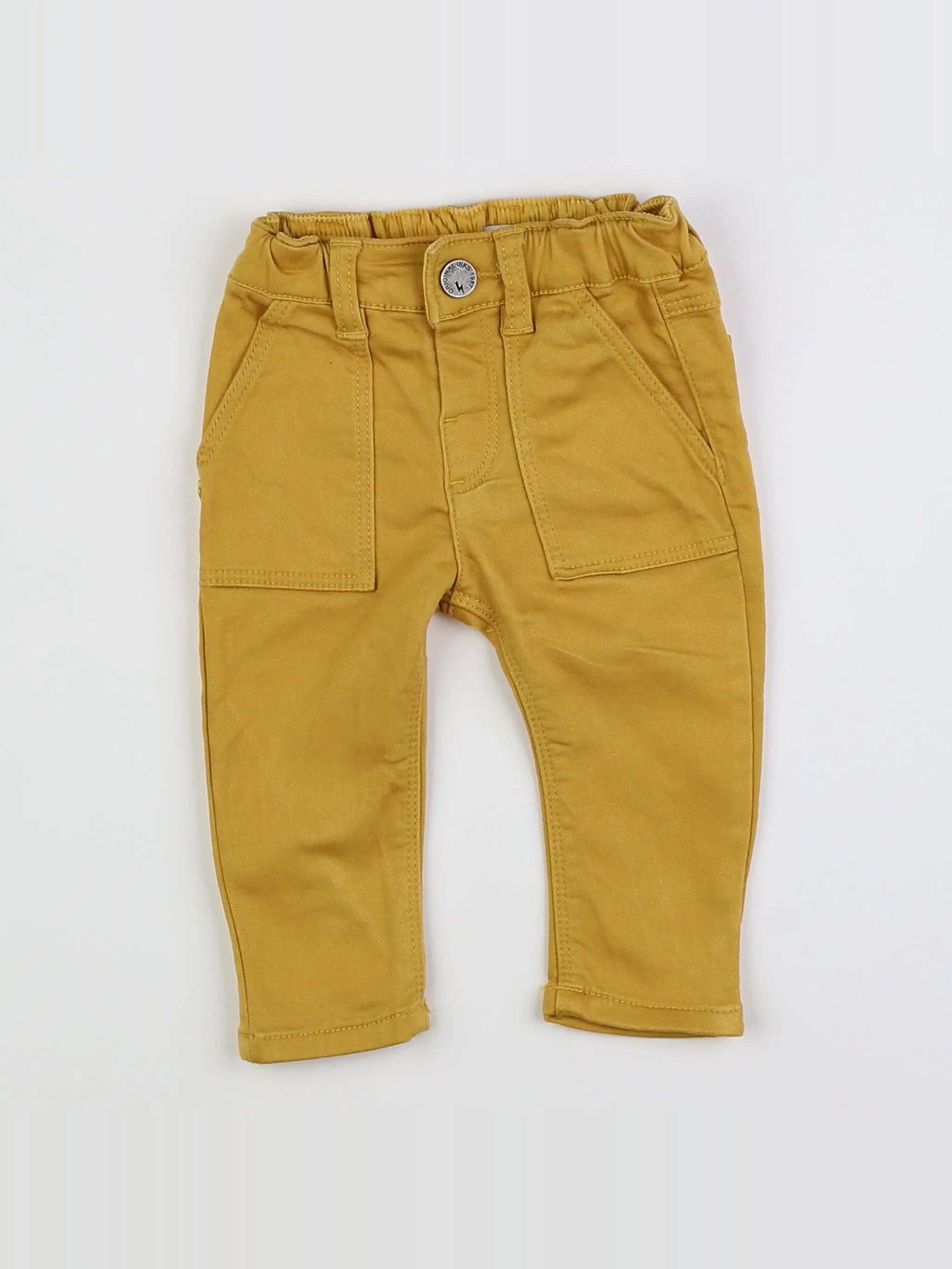 IKKS - pantalon jaune - 6 mois