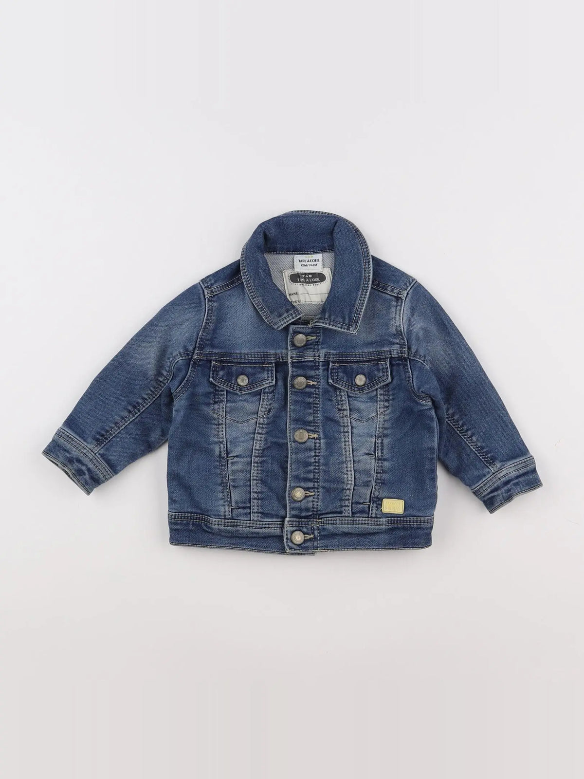 Tape à l'oeil - veste bleu - 12 mois