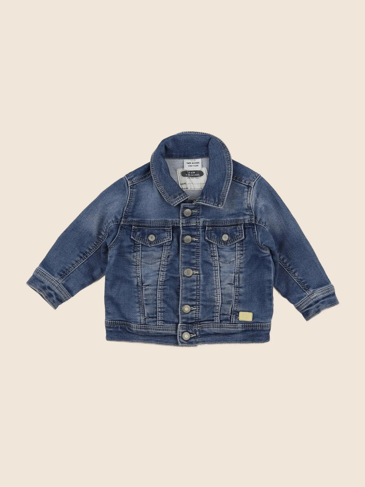 Tape à l'oeil - veste bleu - 12 mois