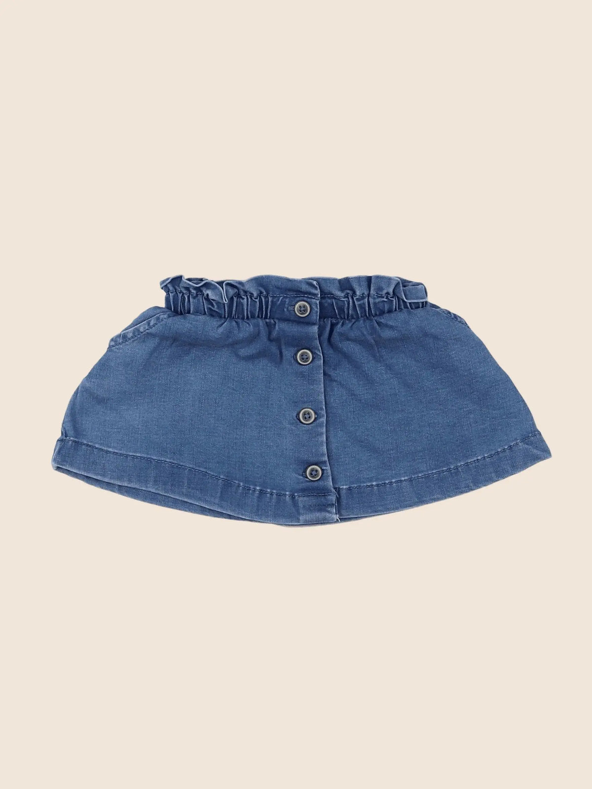 Vertbaudet - jupe bleu - 6 mois