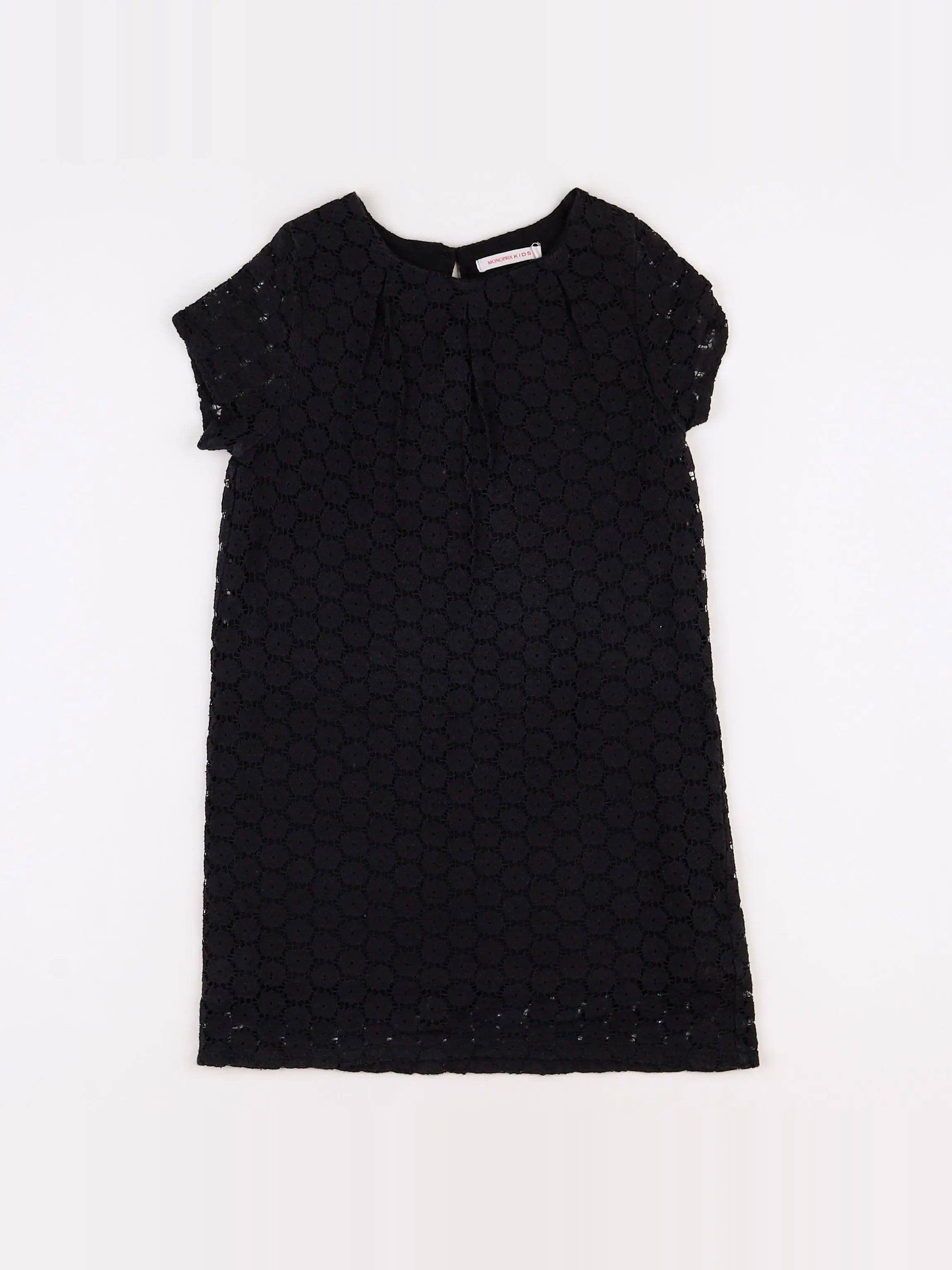 Monoprix - robe noir - 6 ans