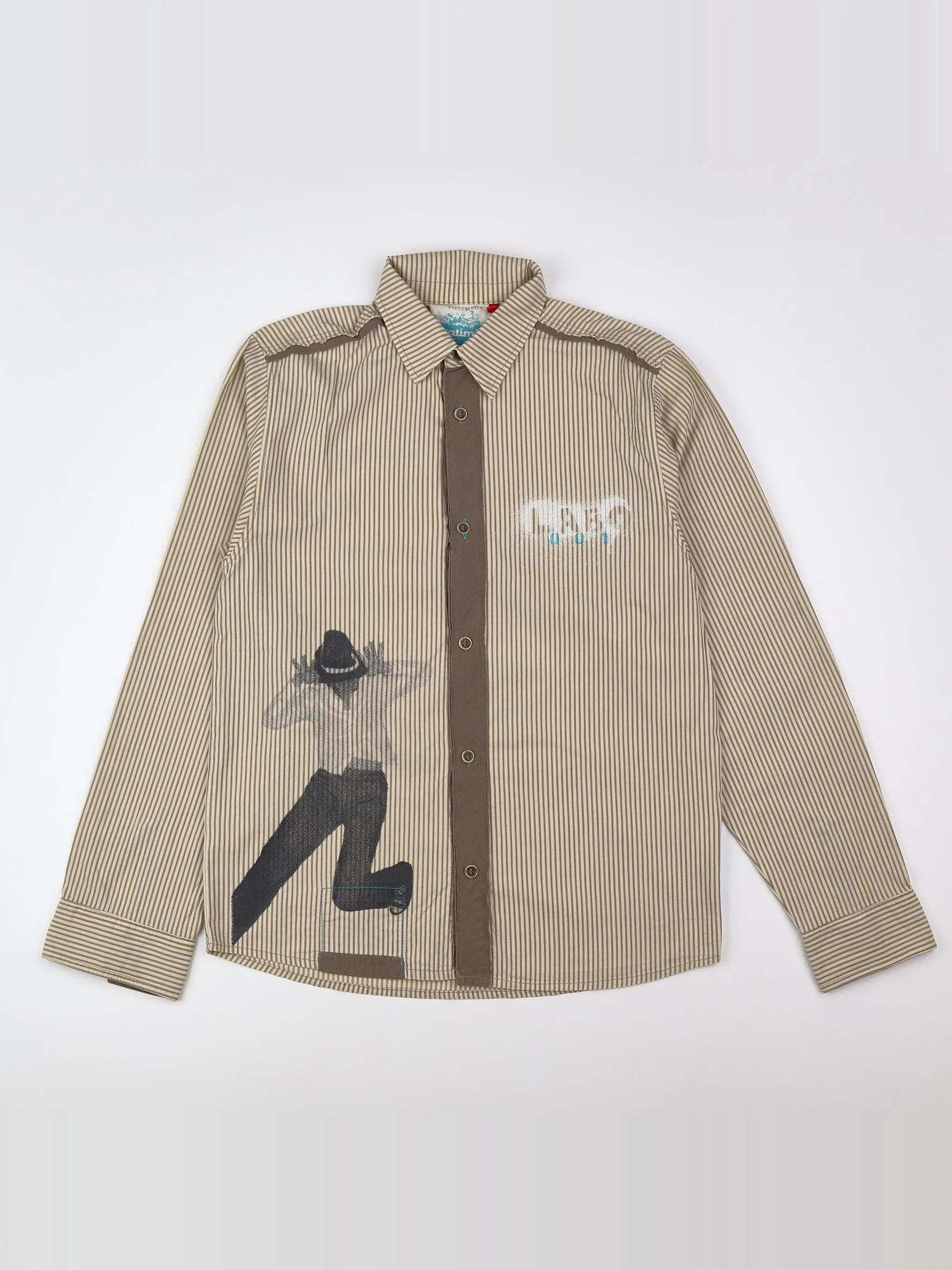 Catimini - chemise beige - 12 ans