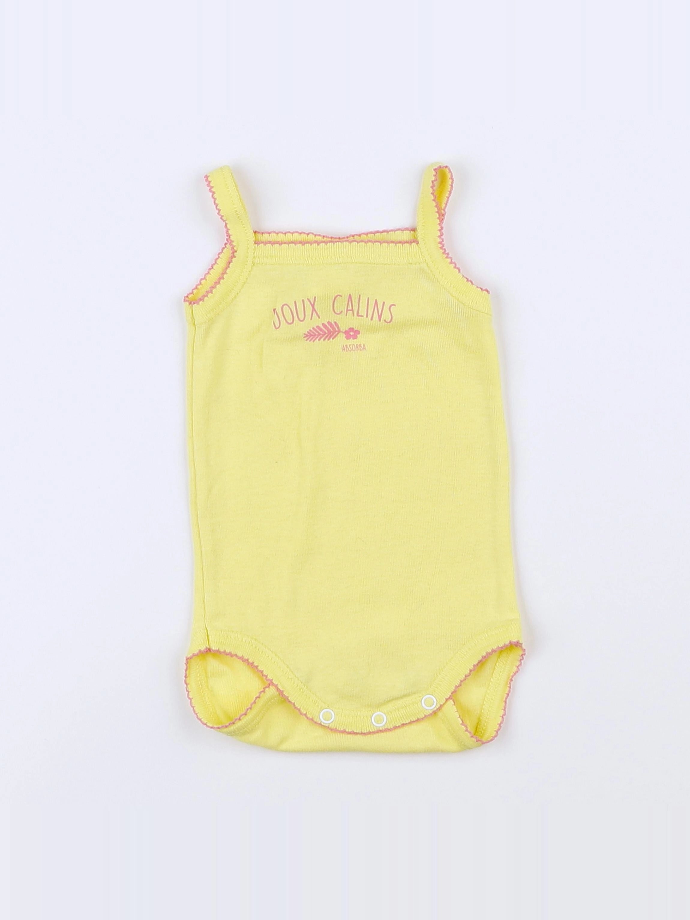 Absorba - body jaune - 3 mois