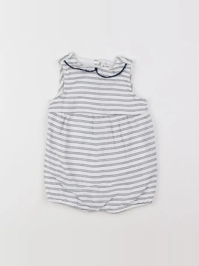 Natalys - combinaison blanc, bleu - 3 mois