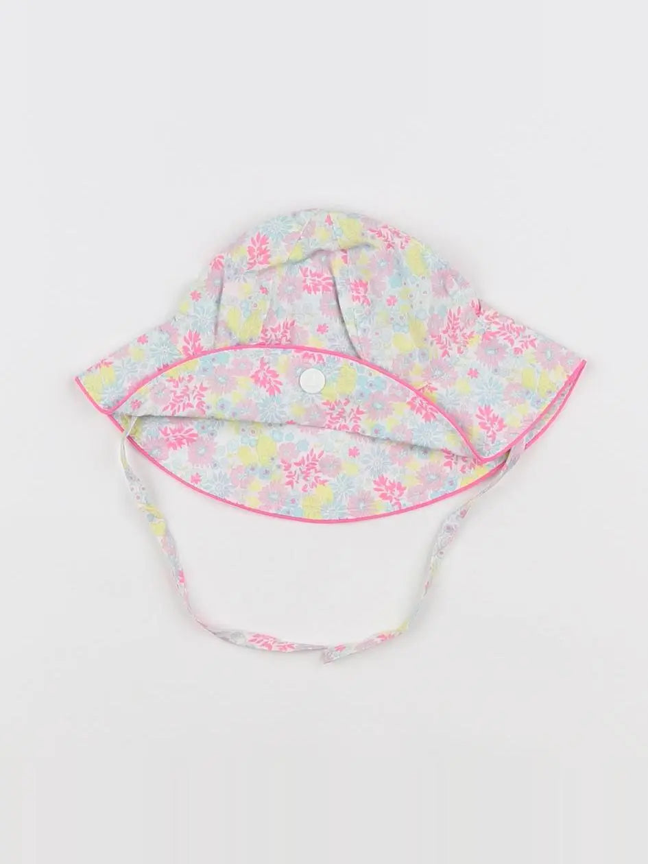 Petit Bateau - chapeau multicolore - 3/6 mois
