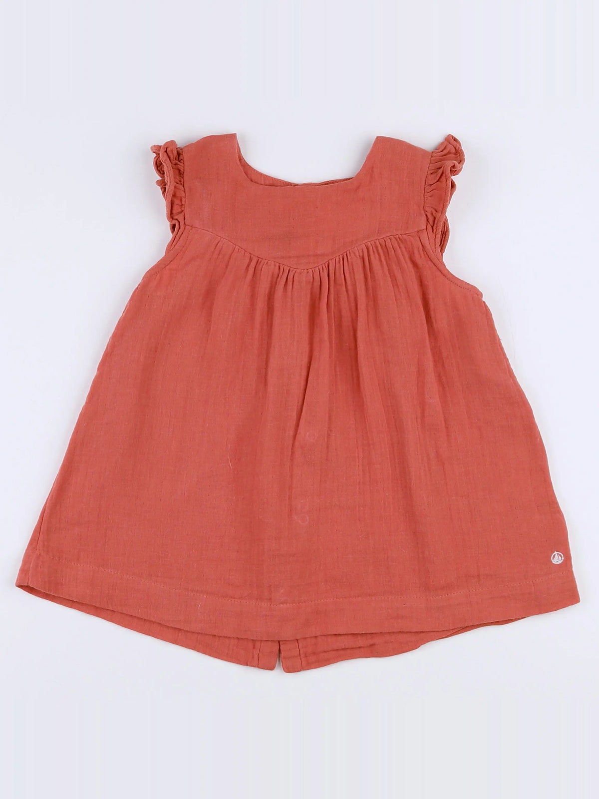 Petit Bateau - robe rose - 12 mois
