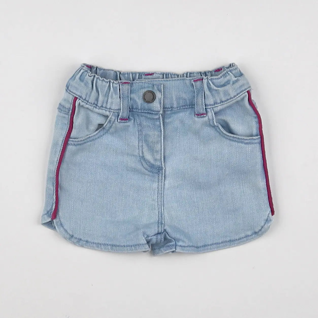 Vertbaudet - short bleu - 3 mois