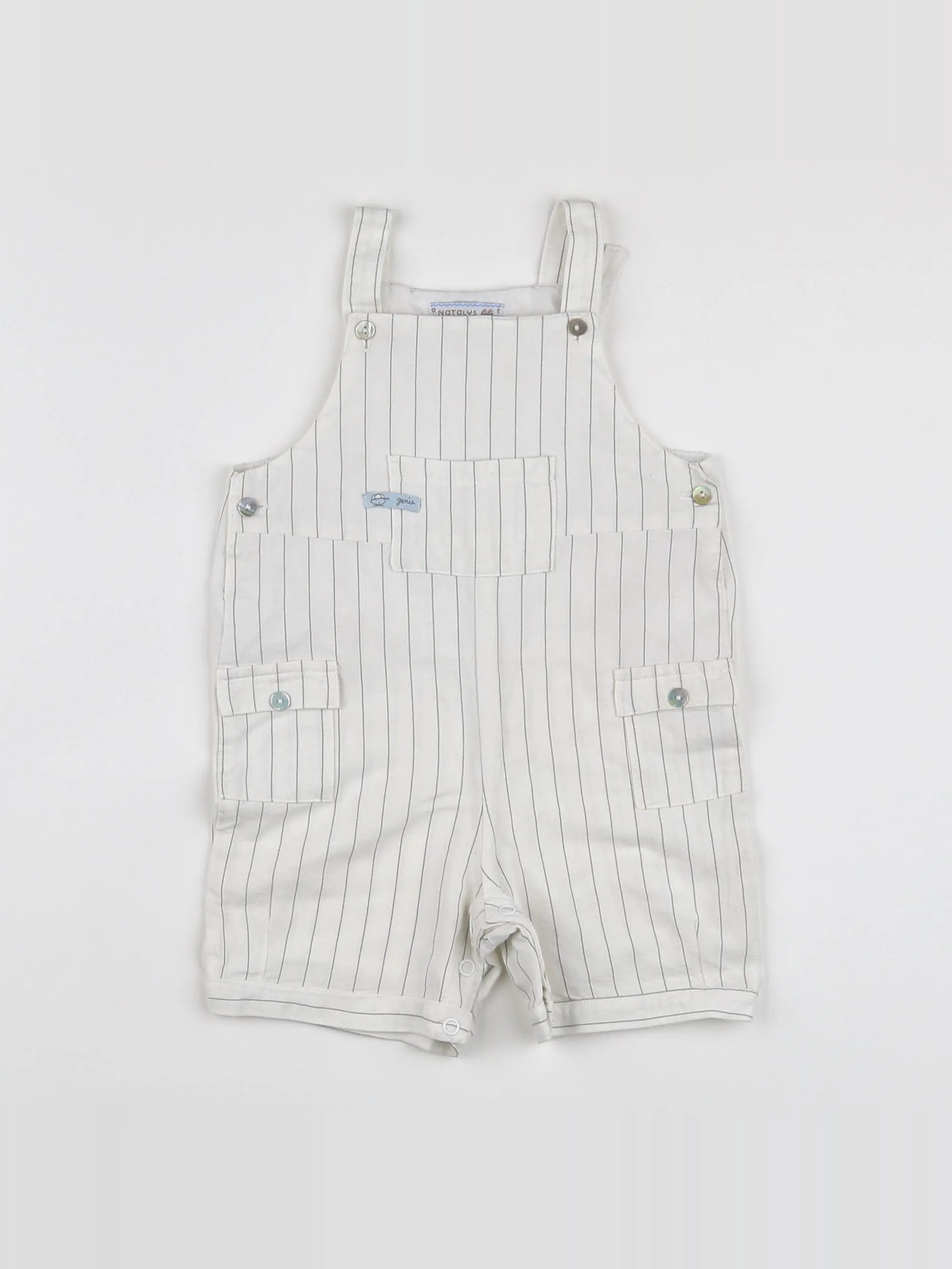 Natalys - combinaison blanc - 12 mois