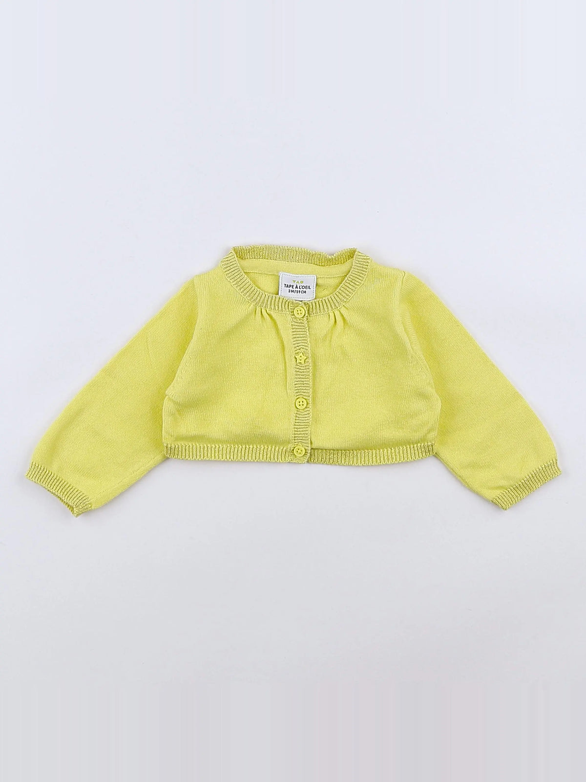 Tape à l'oeil - gilet jaune - 3 mois