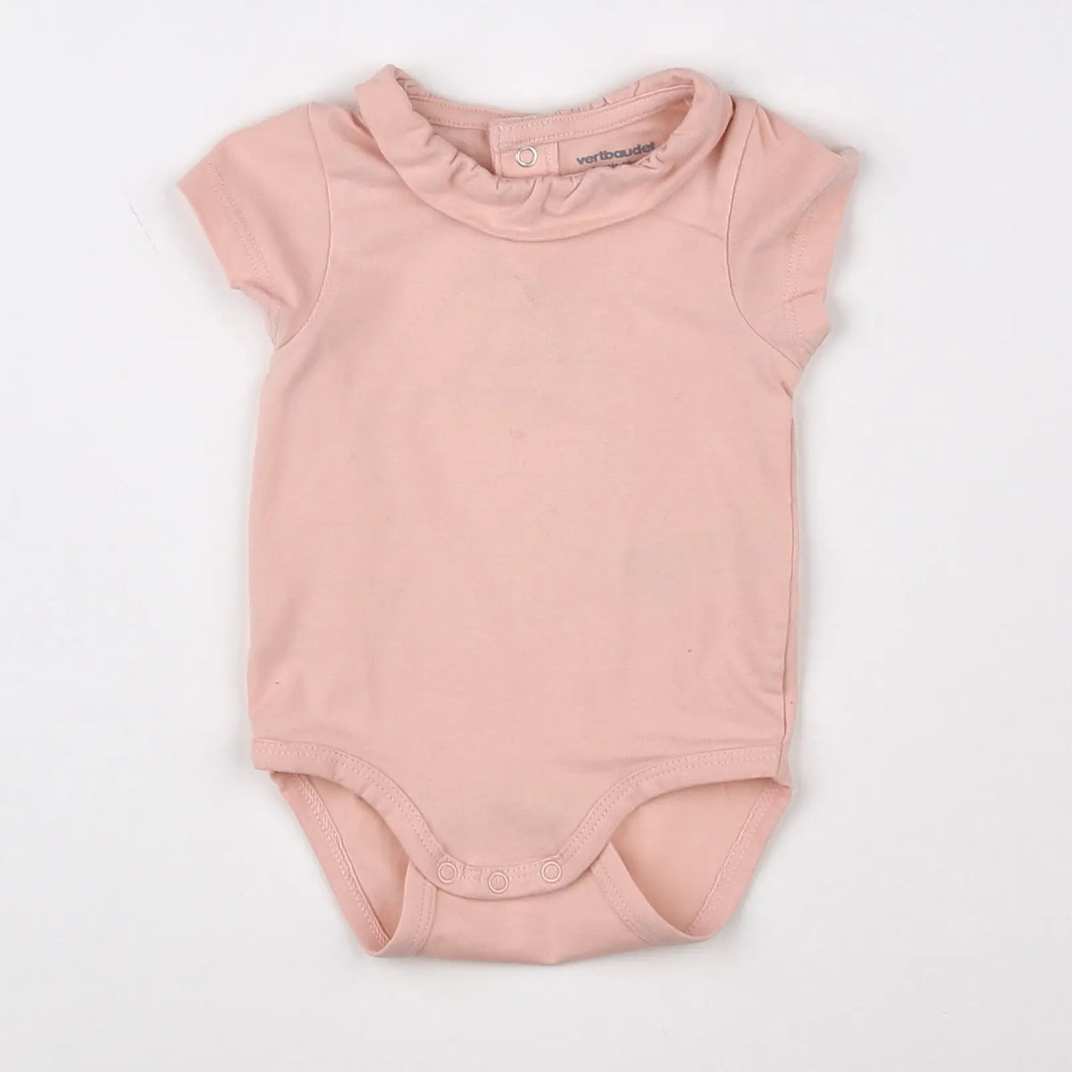 Vertbaudet - body vetement rose - 3 mois