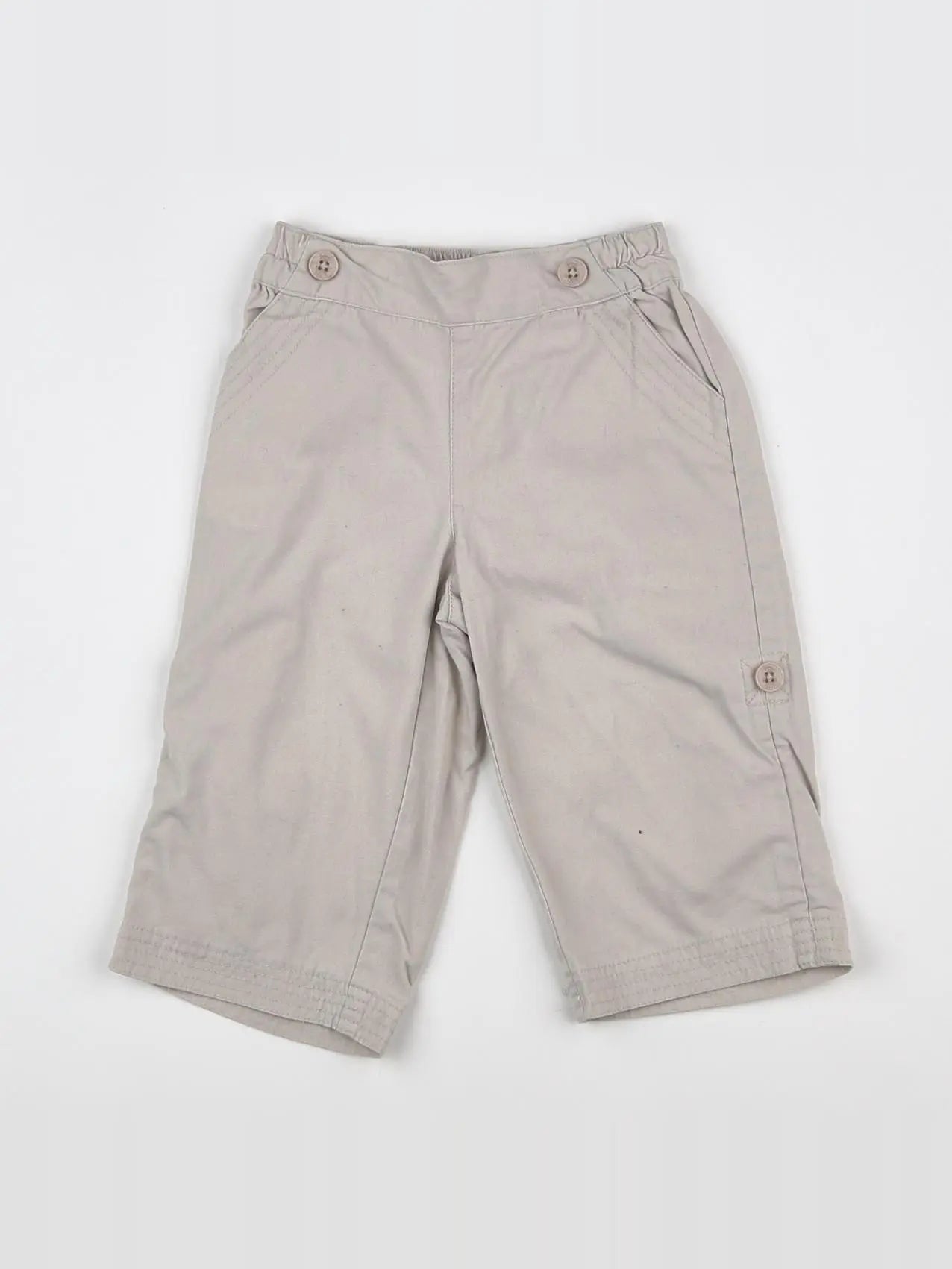 Jacadi - pantacourt beige - 12 mois