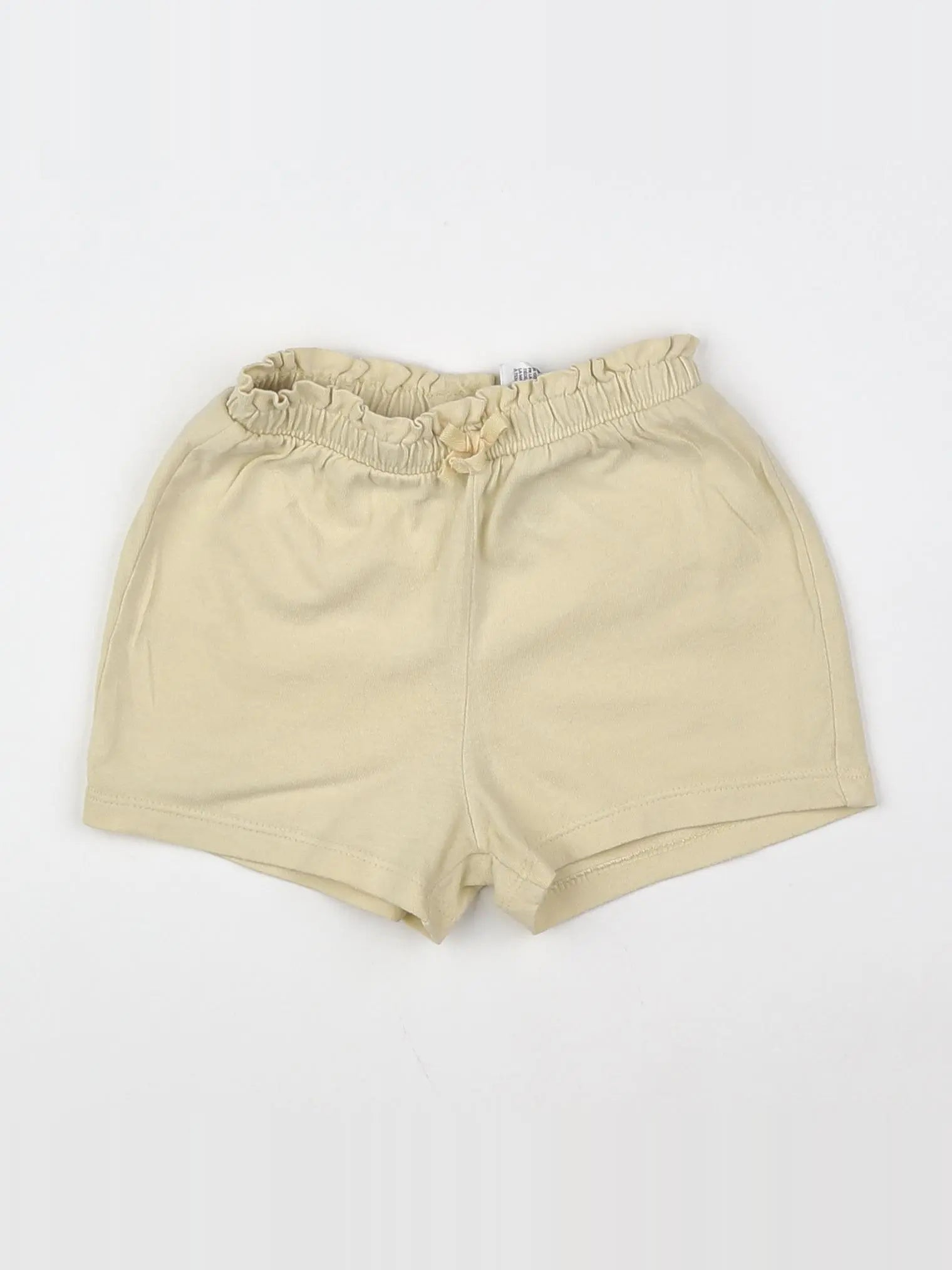 H&M - short jaune - 18 mois