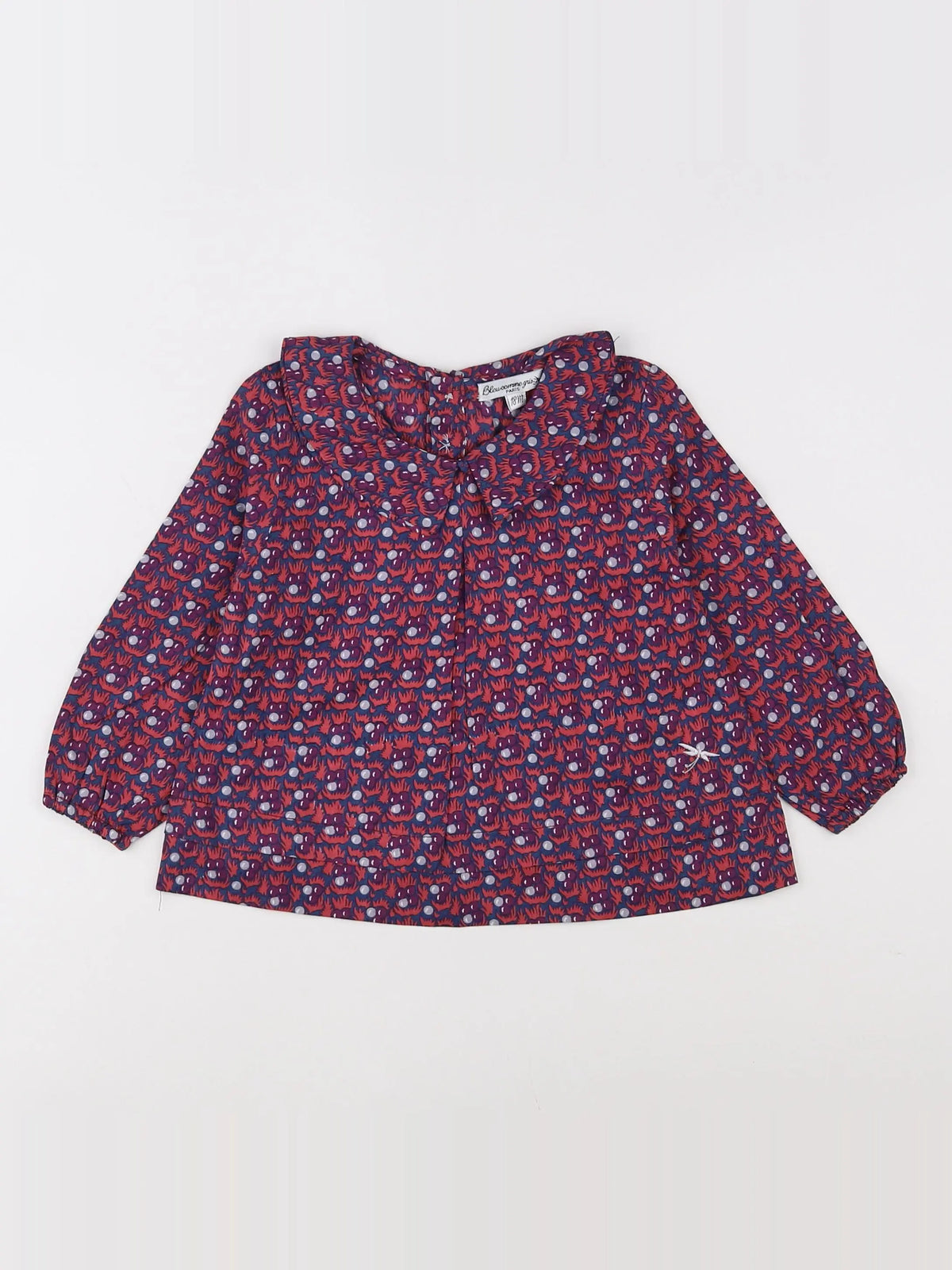 Bleu Comme Gris - blouse multicolore - 18 mois