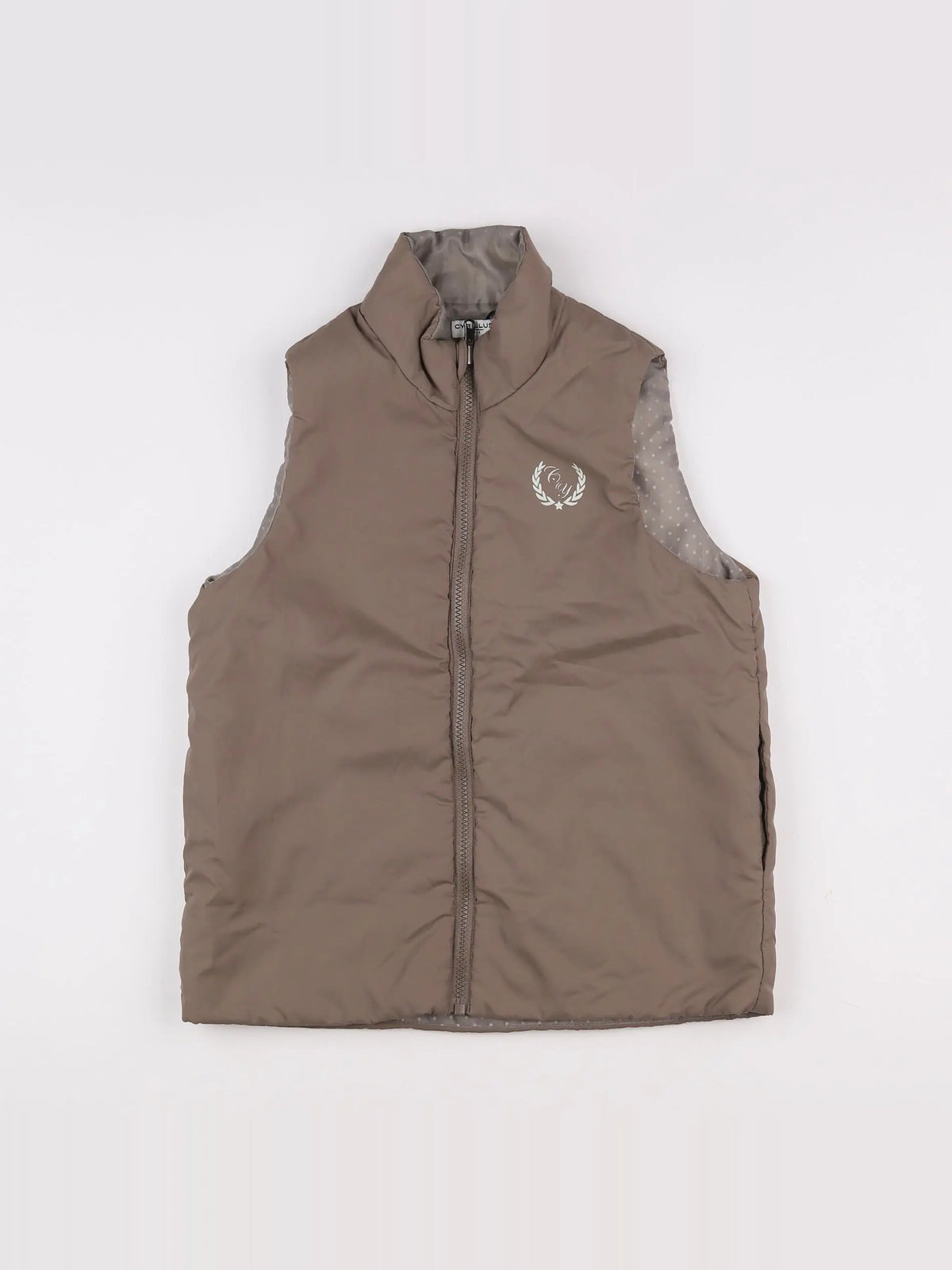 Cyrillus - doudoune marron - 12 ans