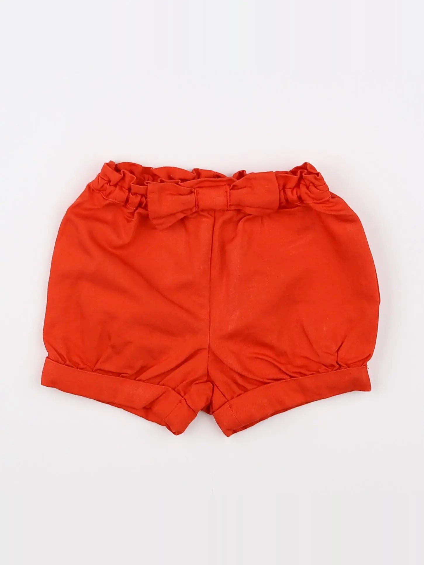 Jacadi - short orange - 12 mois