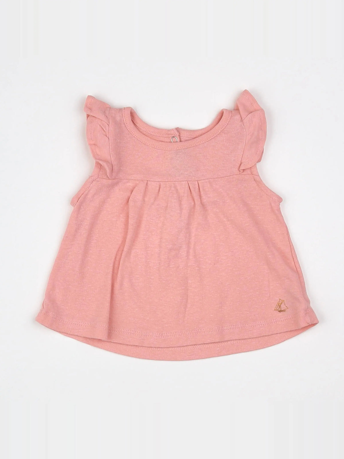 Petit Bateau - blouse rose - 3 mois
