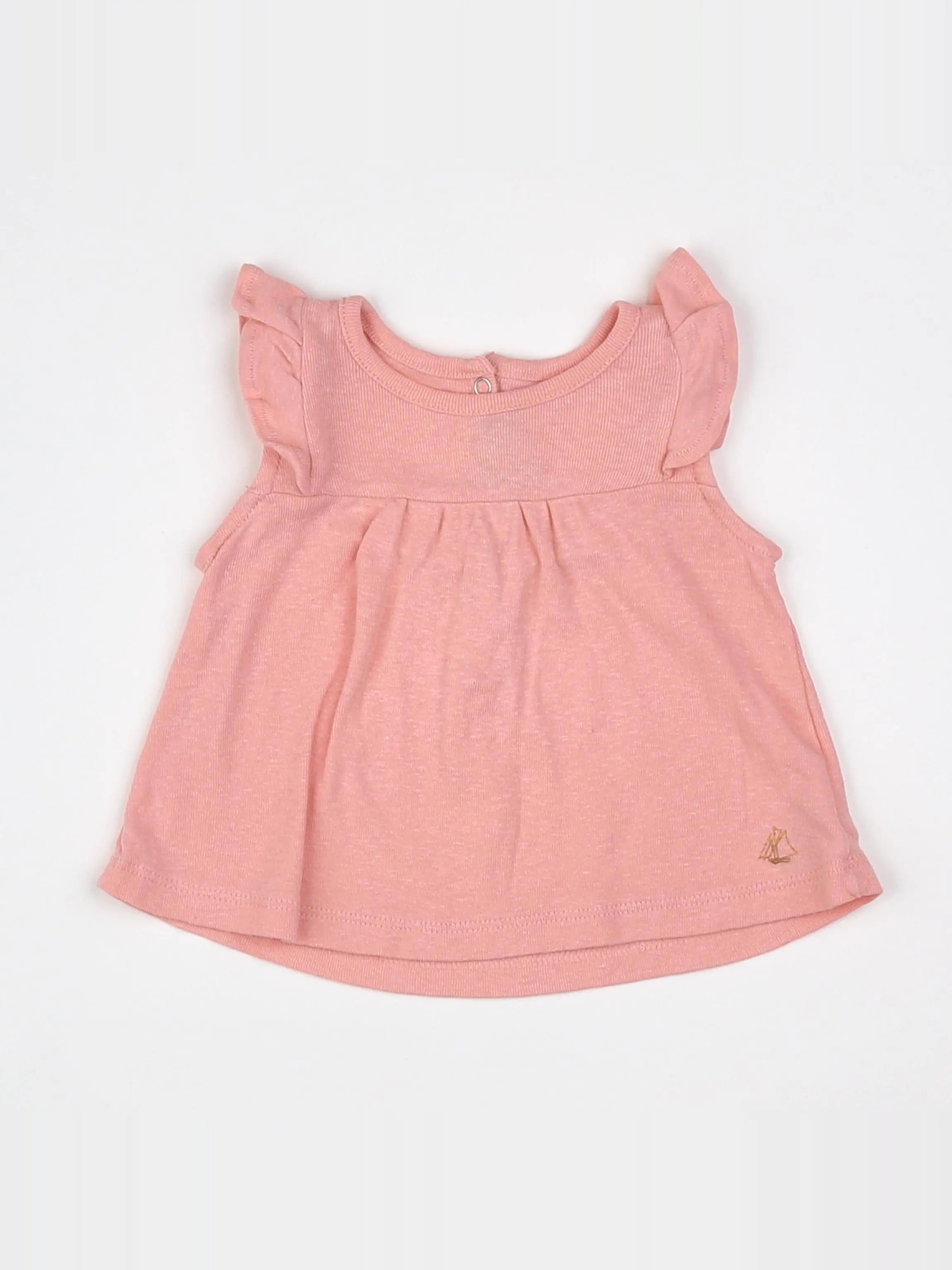 Petit Bateau - blouse rose - 3 mois