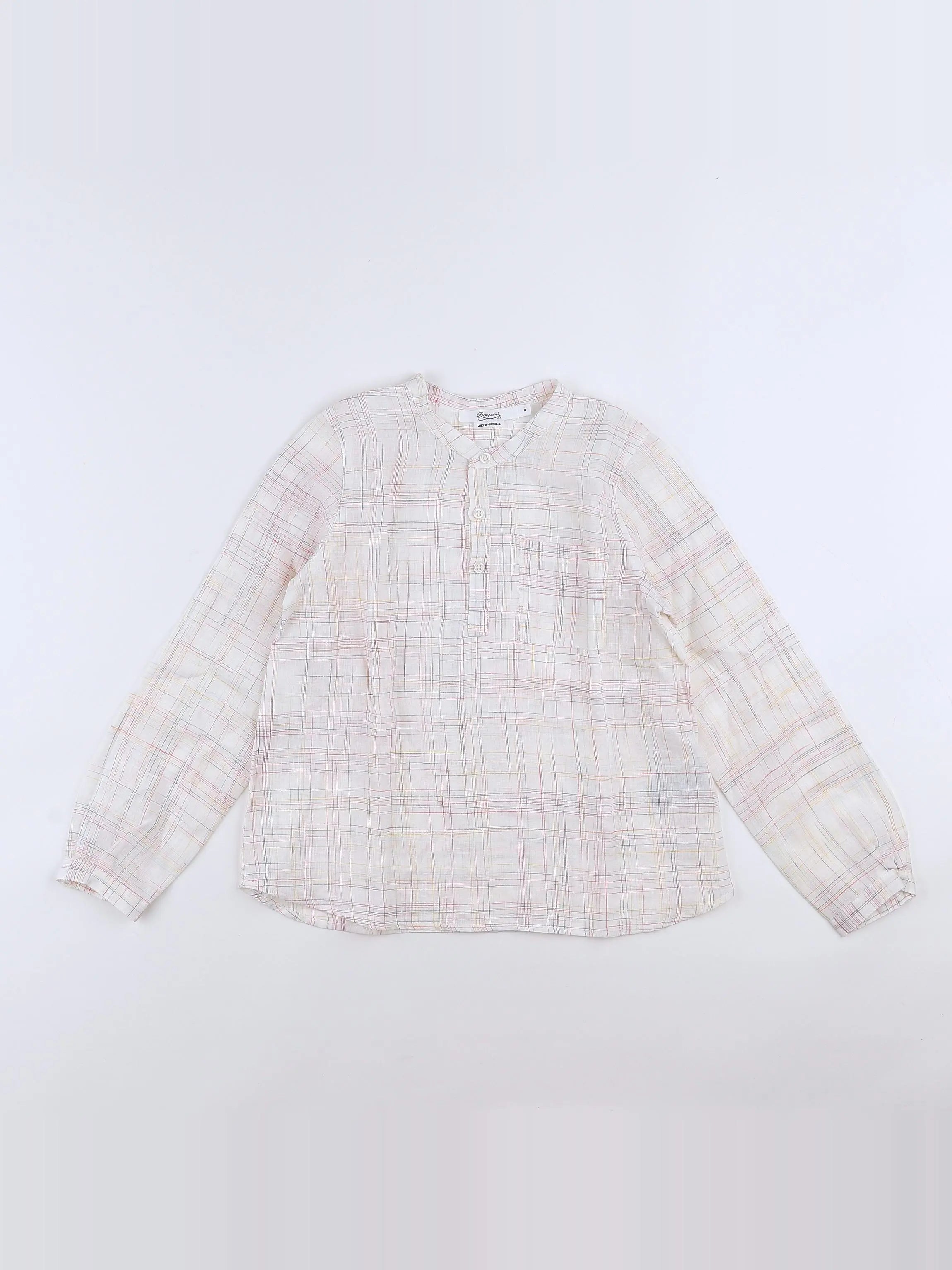Bonpoint - chemise multicolore - 8 ans