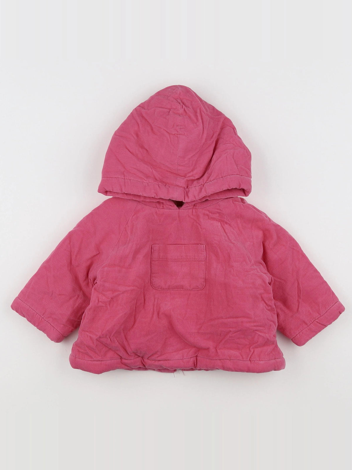 Boutchou - burnou rose - 3 mois