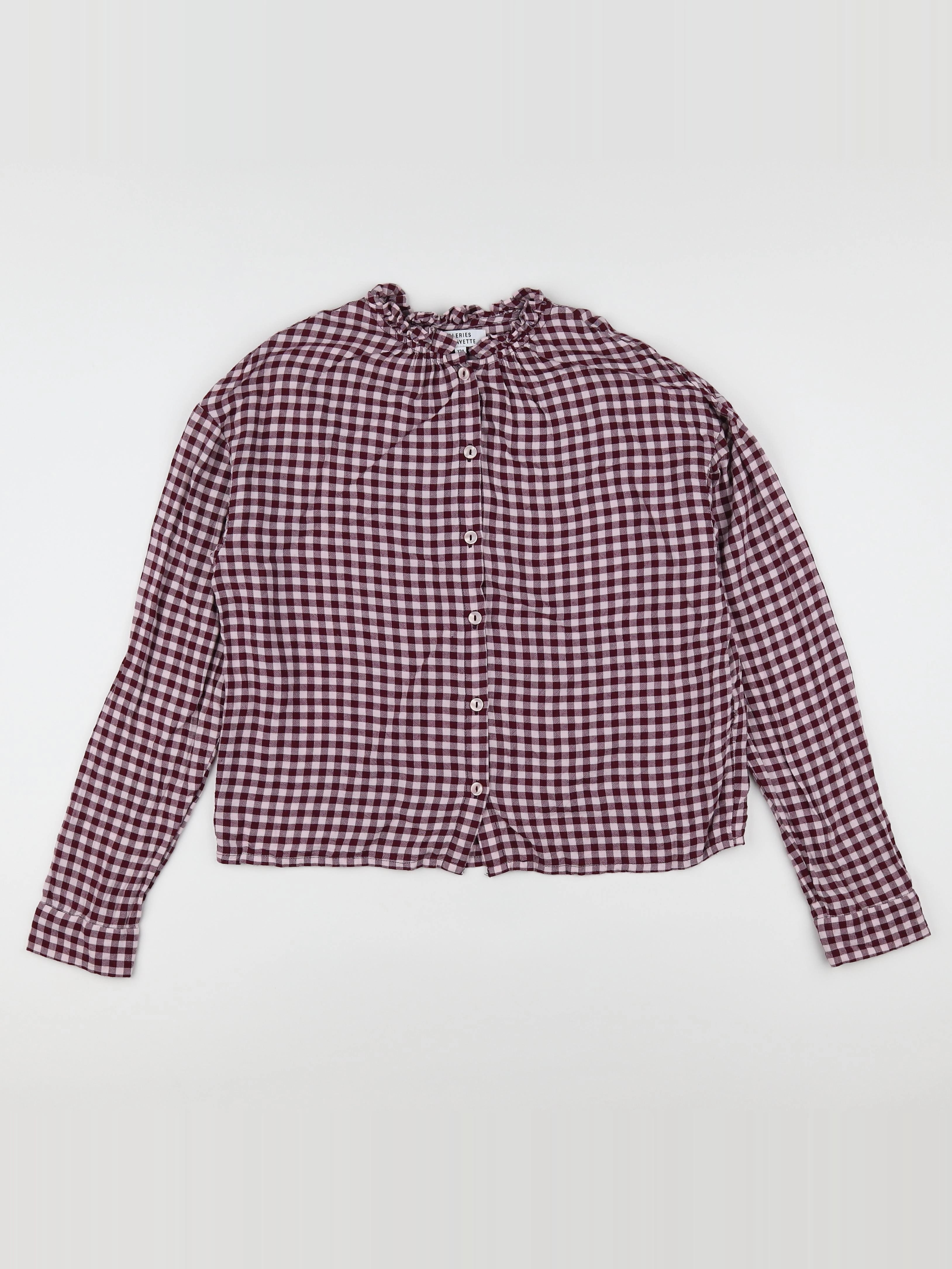 Galeries Lafayette - blouse blanc, rouge - 12 ans