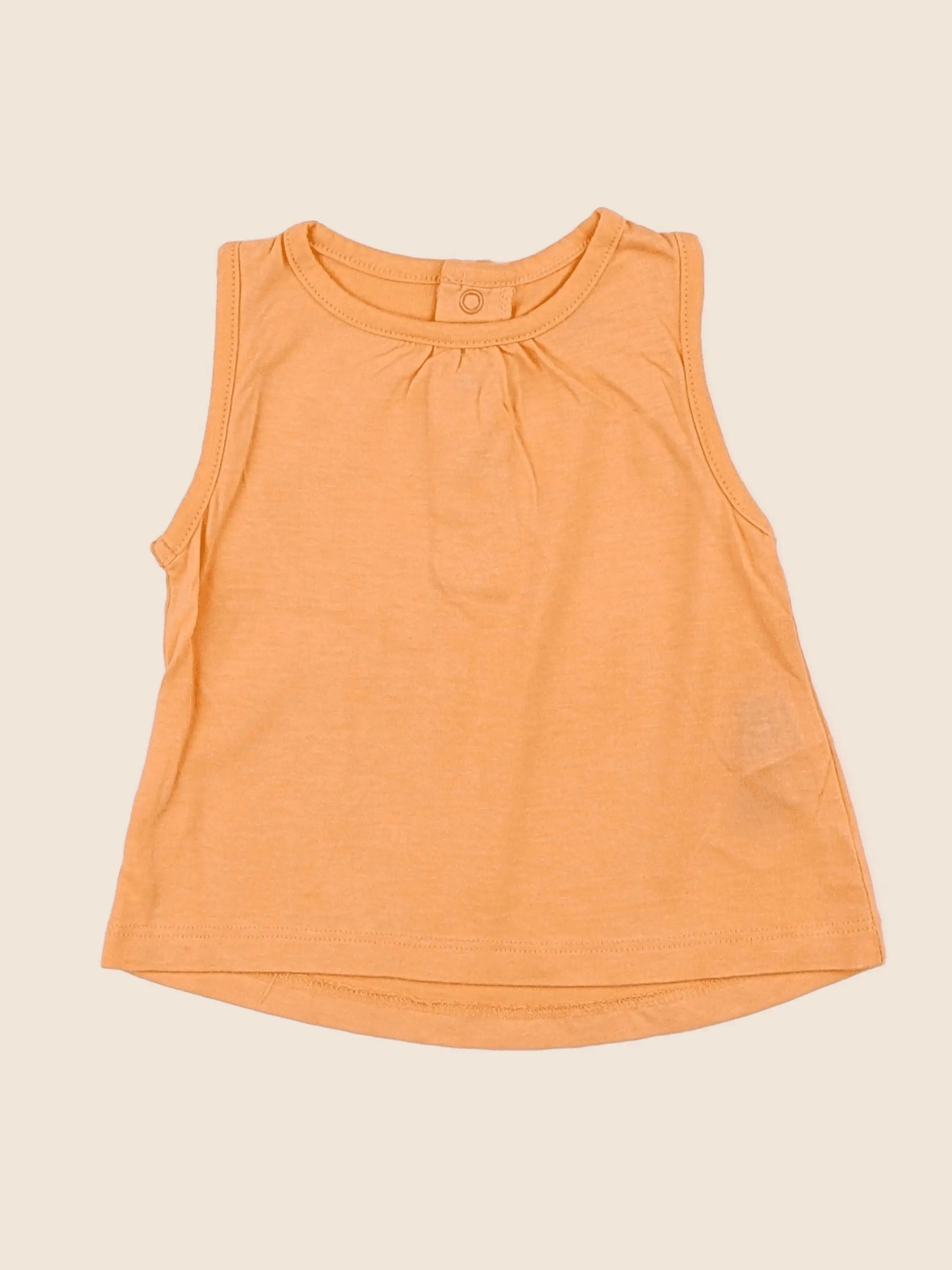 La Redoute - débardeur orange - 3 mois