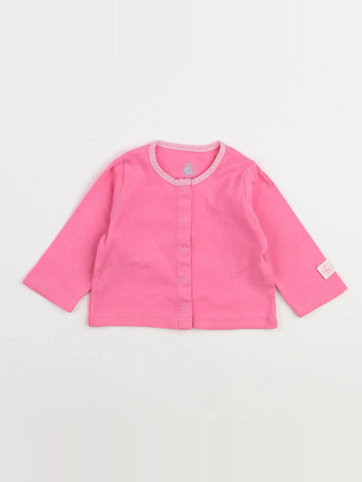 Petit Bateau - tee-shirt rose - 3 mois