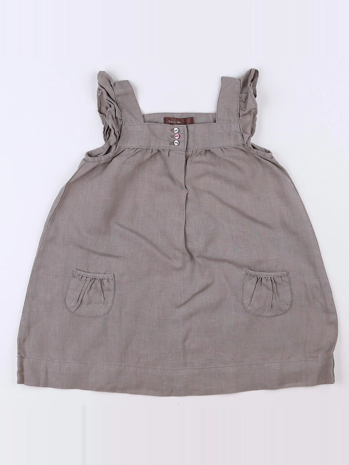 Boutchou - robe marron - 18 mois