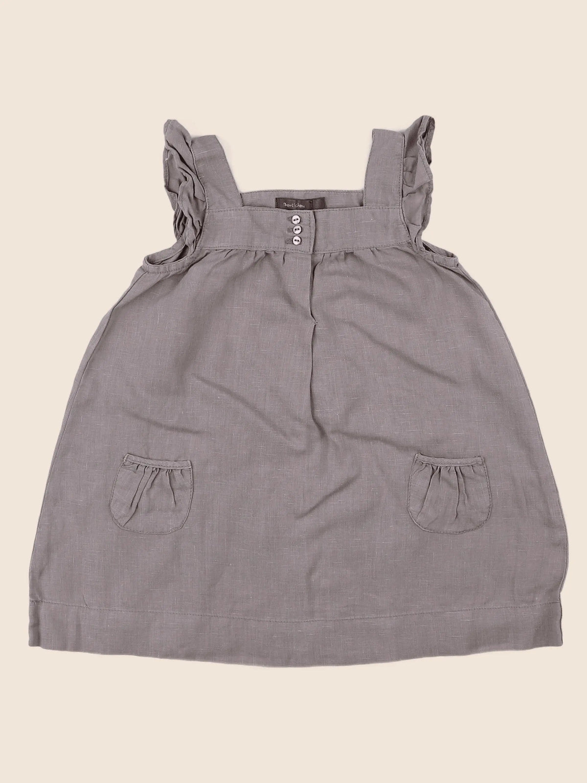 Boutchou - robe marron - 18 mois