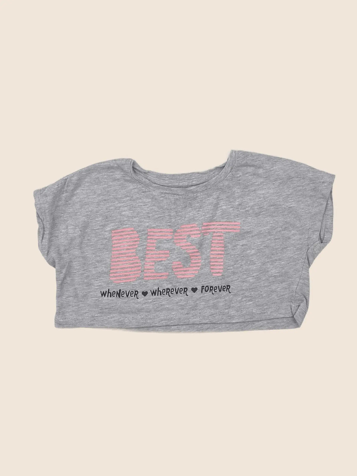 Vertbaudet - tee-shirt gris - 2 ans