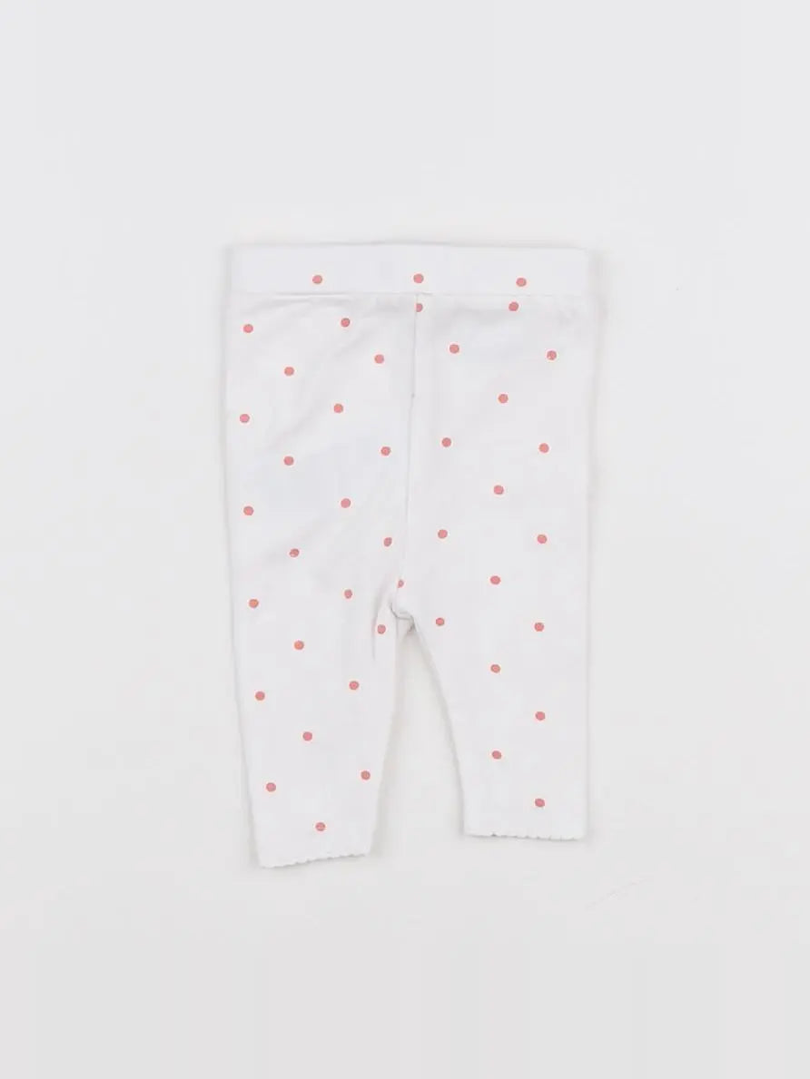 Vertbaudet - legging rose - 1 mois