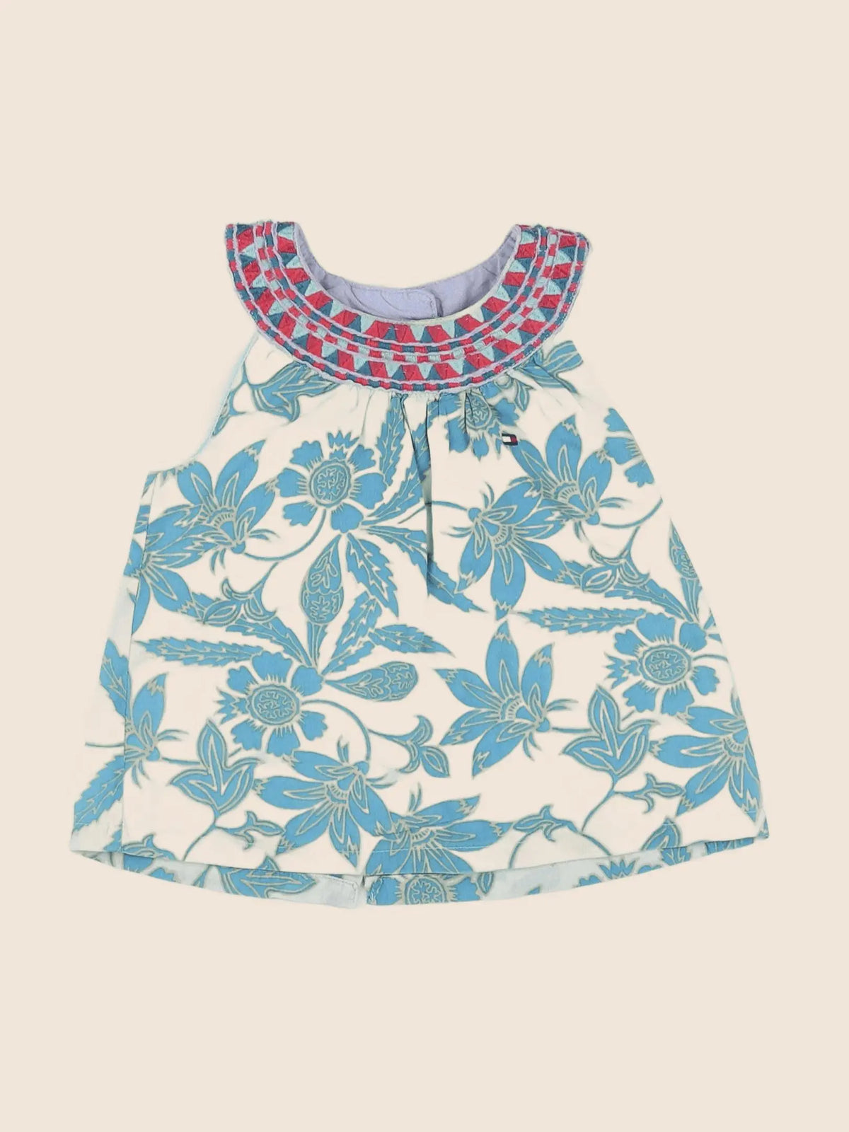 Tommy Hilfiger - blouse bleu, vert - 12 mois