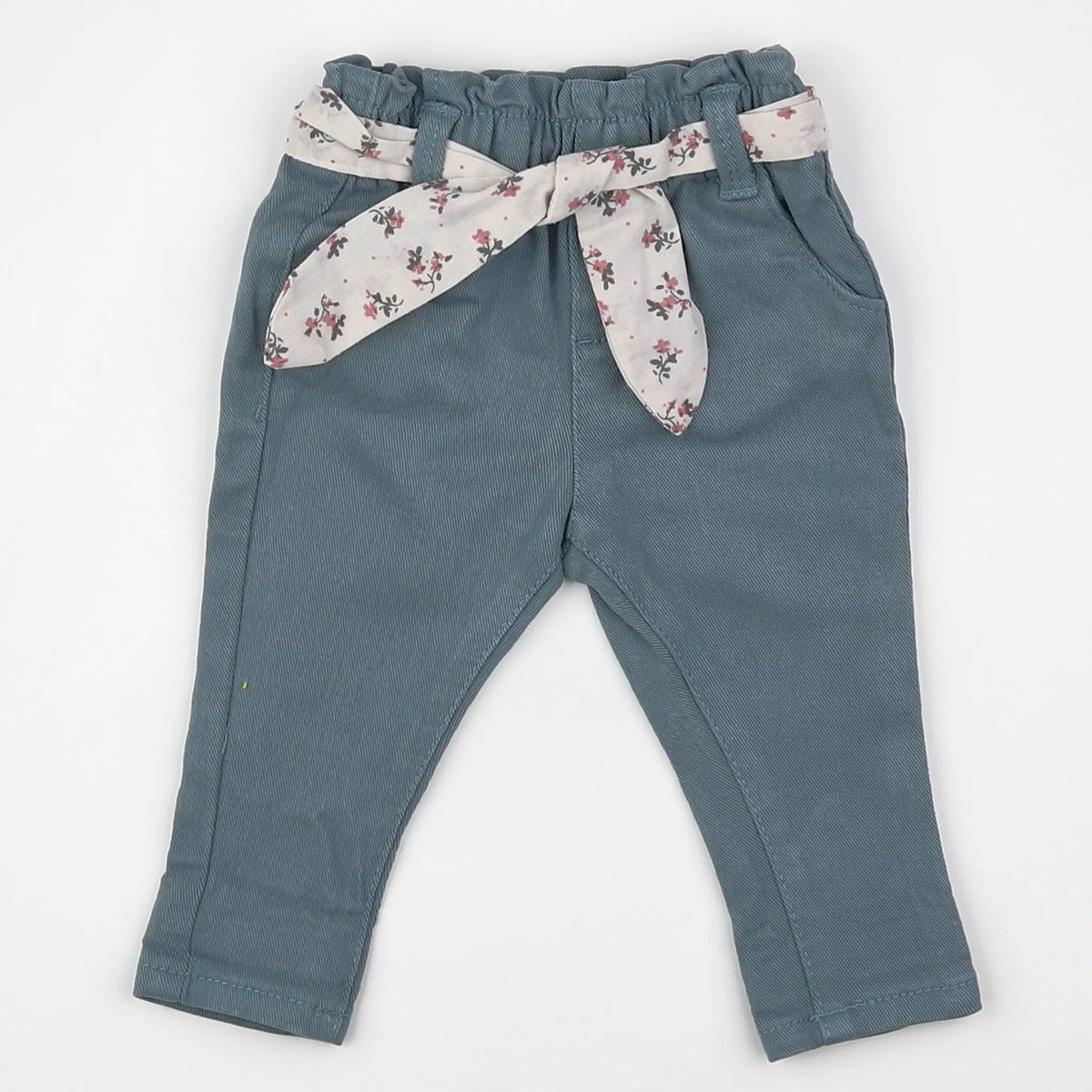 Vertbaudet - pantalon bleu - 3 mois