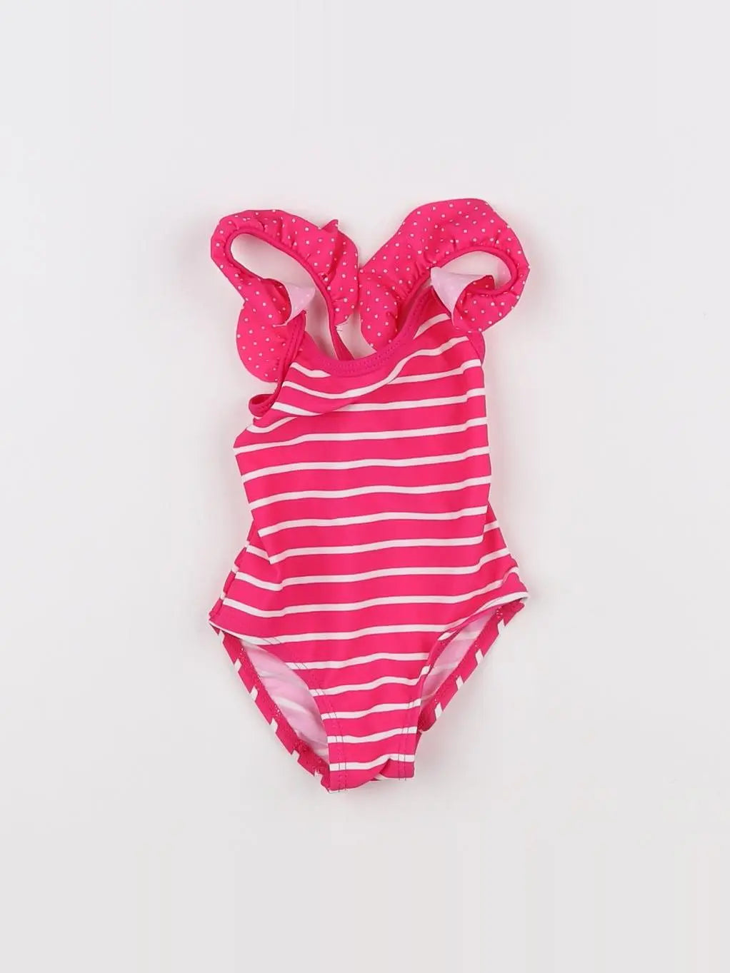 Vertbaudet - maillot de bain rose - 6 mois